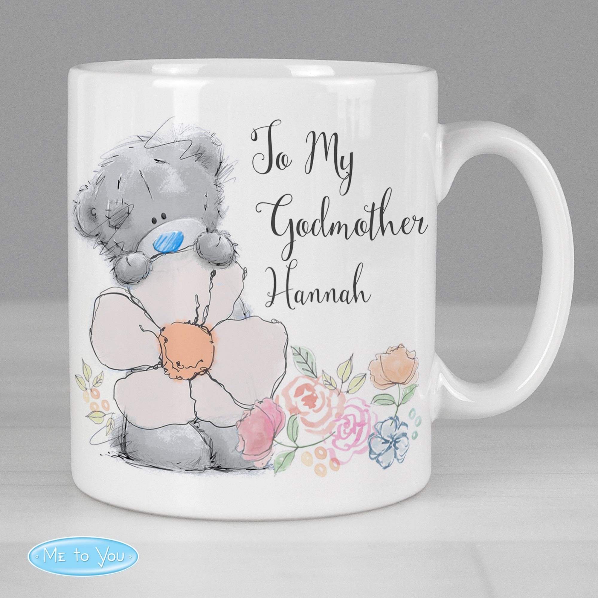 Personalised Me to You Floral Daisy Mug