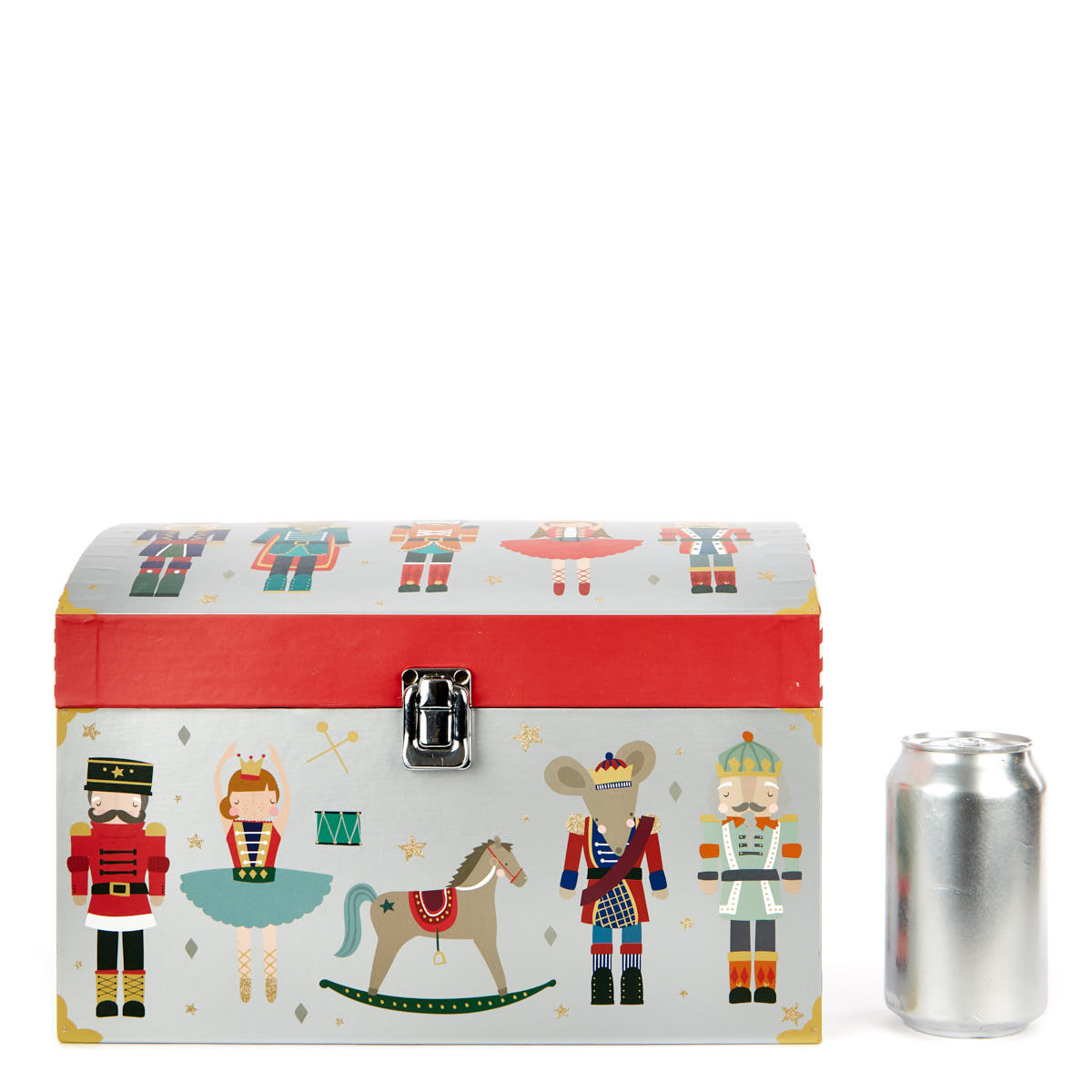 Nutcracker Christmas Toy Chest - Set of 2