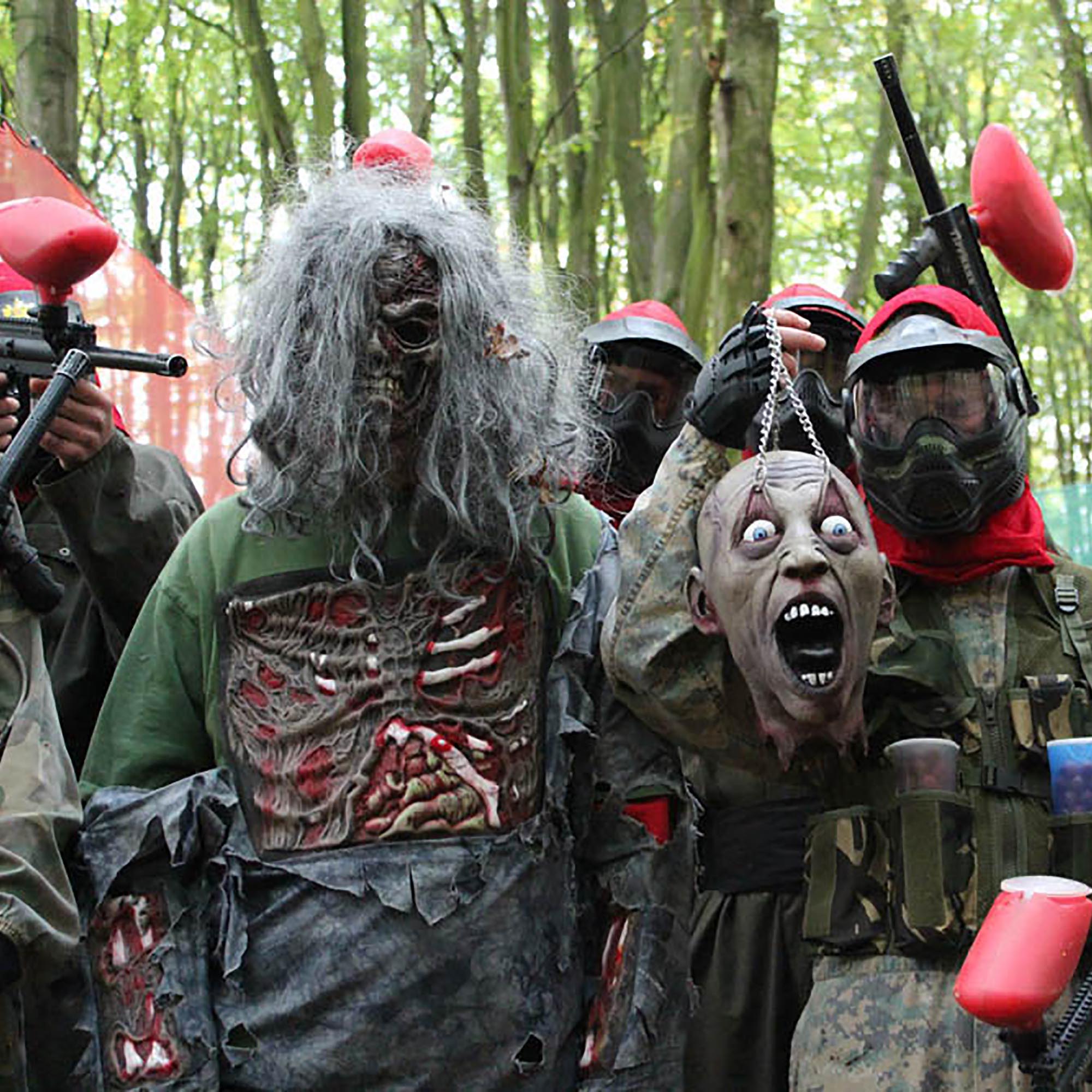 Zombie Paintball for Two Gift Experience