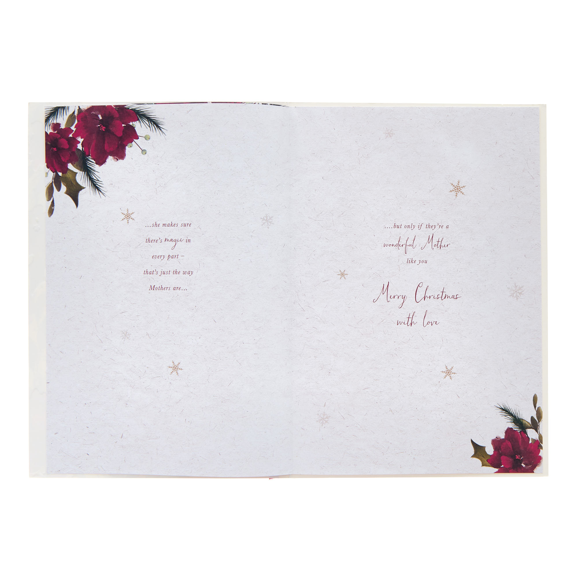 What Is A Mother Traditional Christmas Card