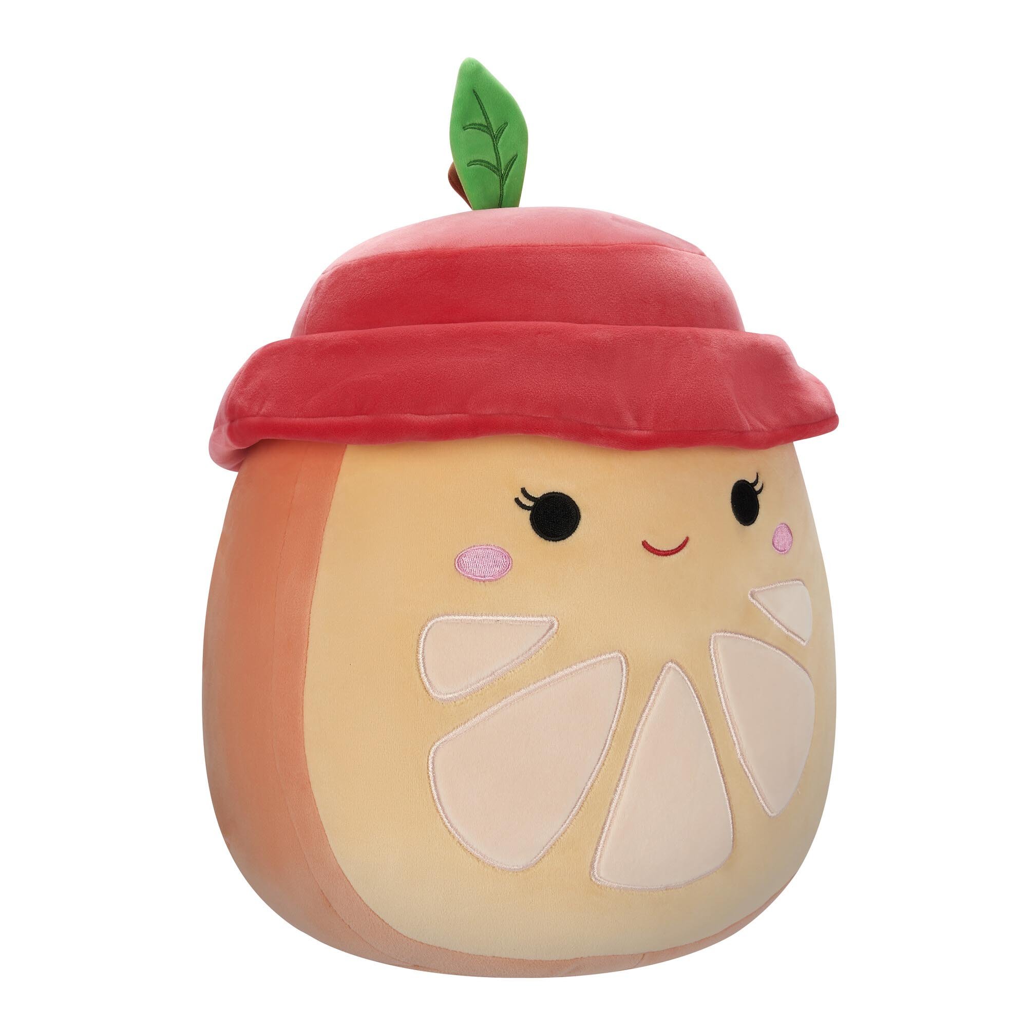Squishmallows 12-Inch Orange Slice with Hat