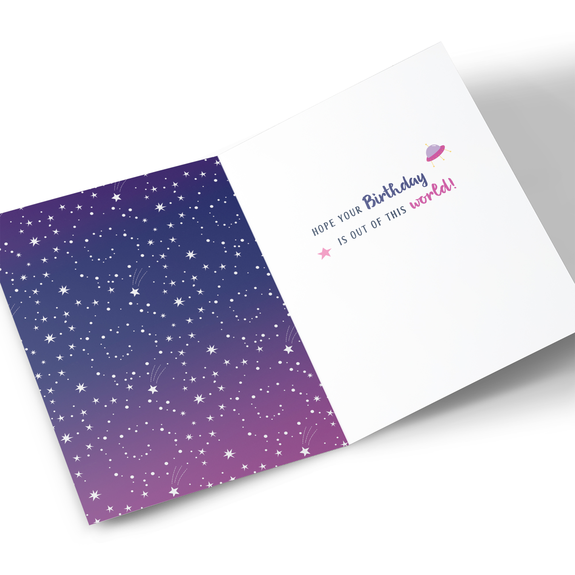 9th Birthday Card - Outer Space 9 Today 