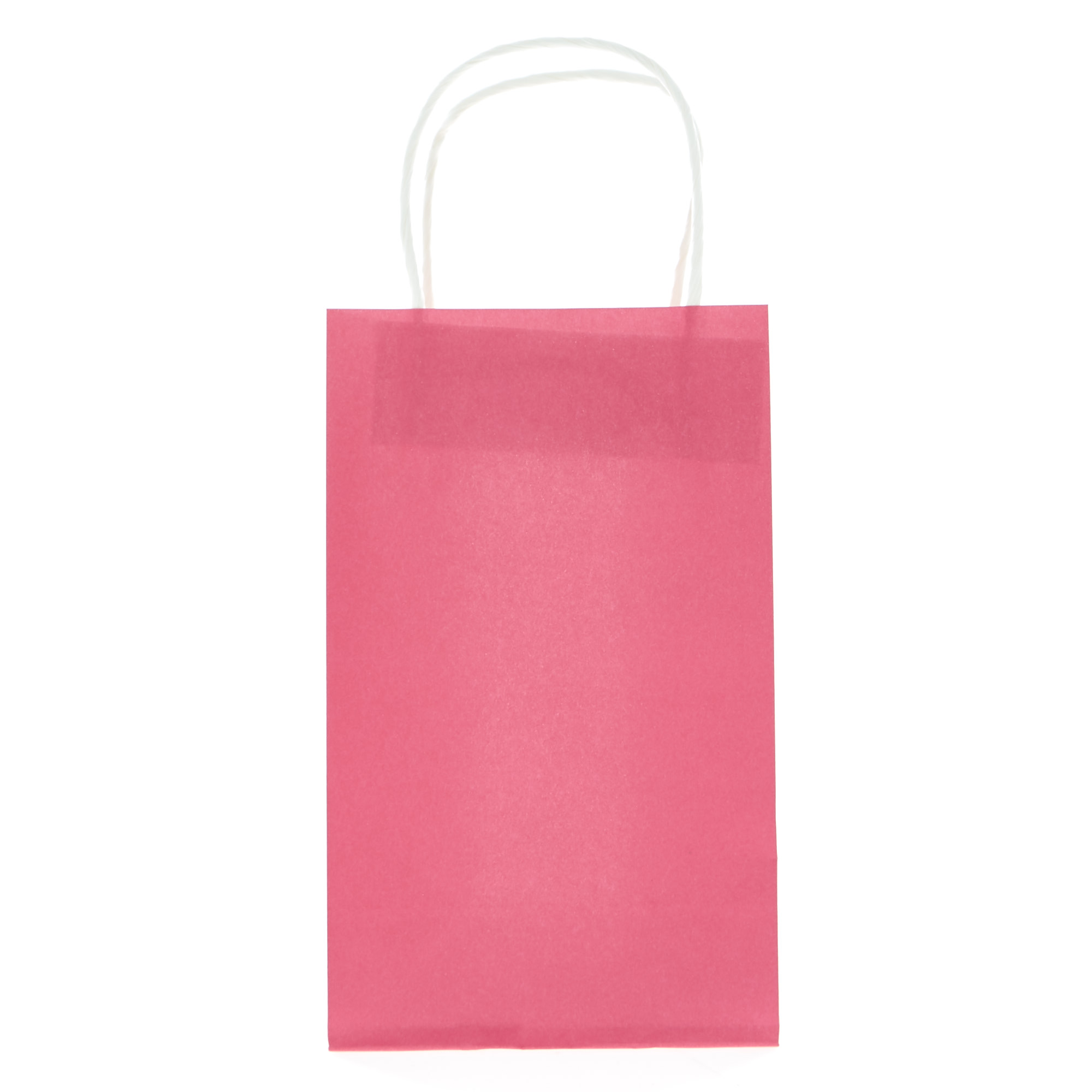 Pink Paper Party Bags - Pack of 6