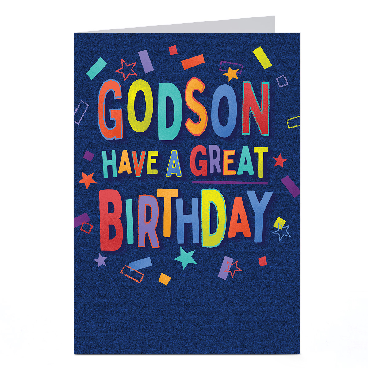 Birthday Card - Have A Terrific Day Presents, Godson