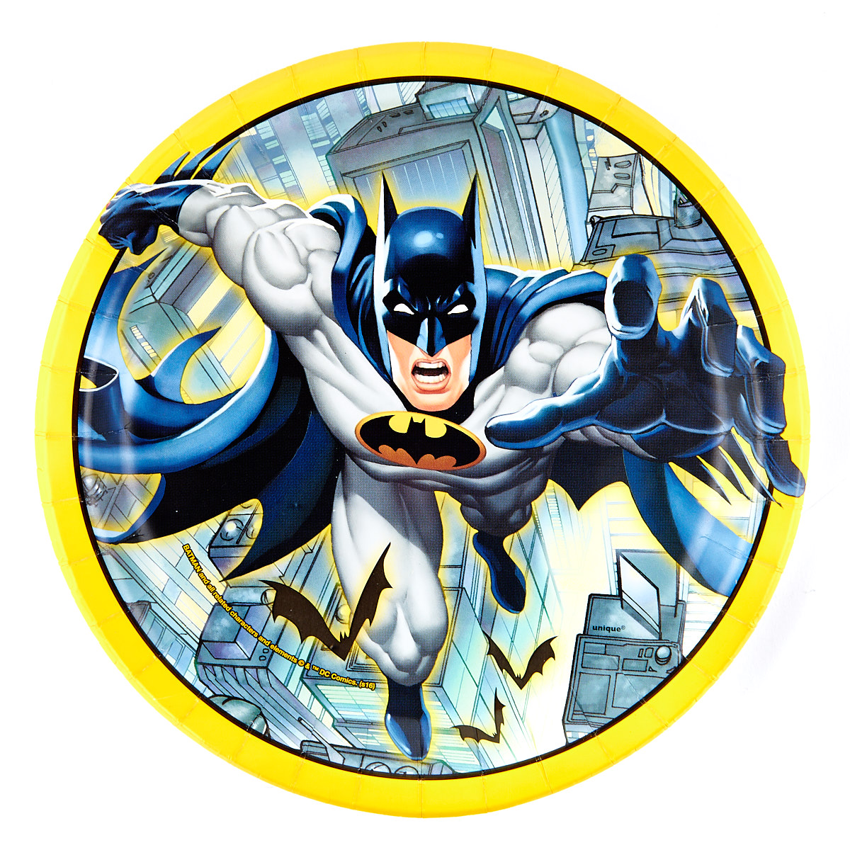 Batman Party Tableware & Decorations Bundle - 16 Guests