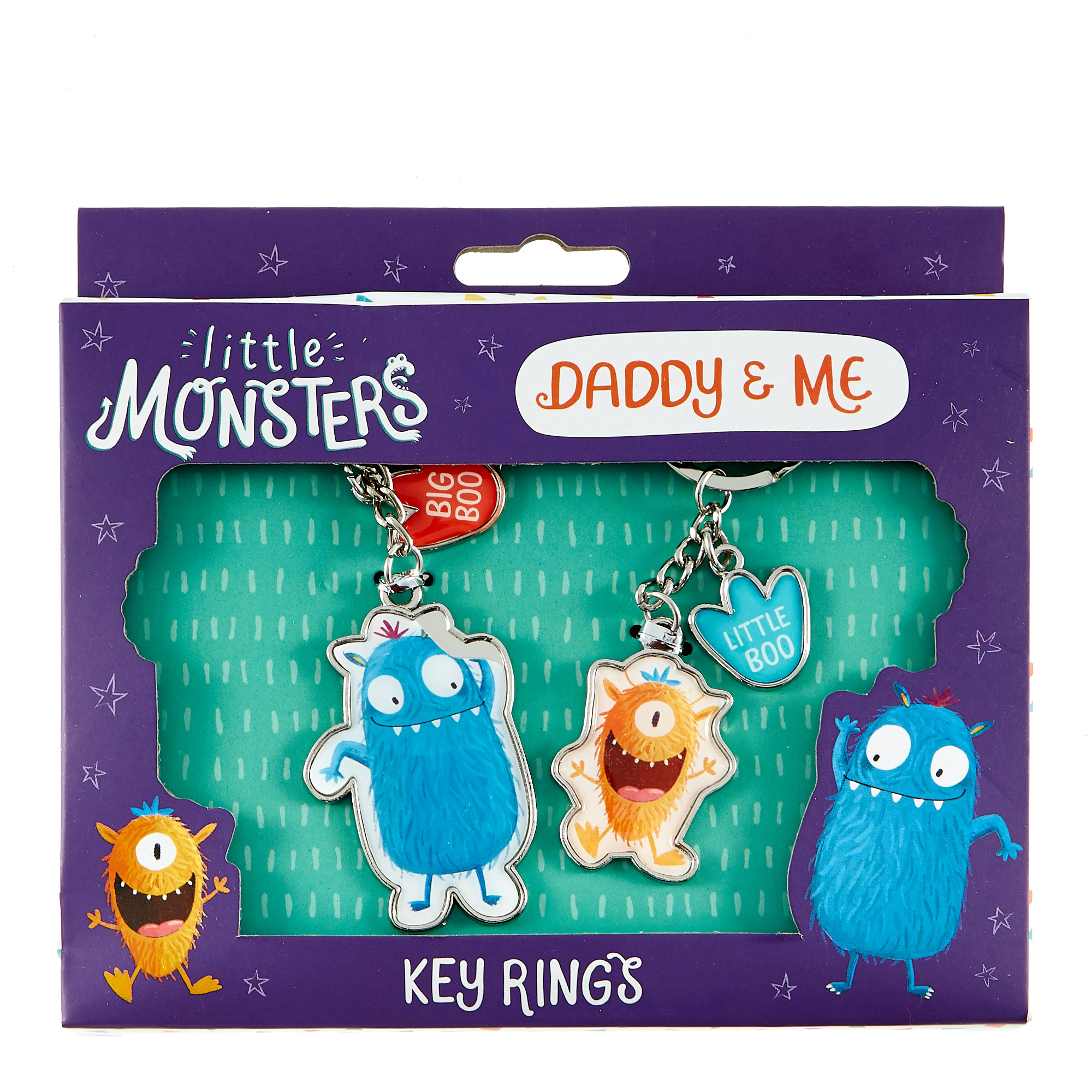 Little Monsters Daddy & Me Keyrings 