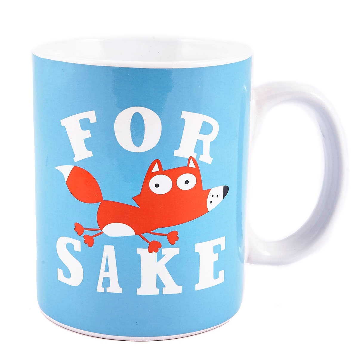 For 'Fox' Sake Large Humour Mug