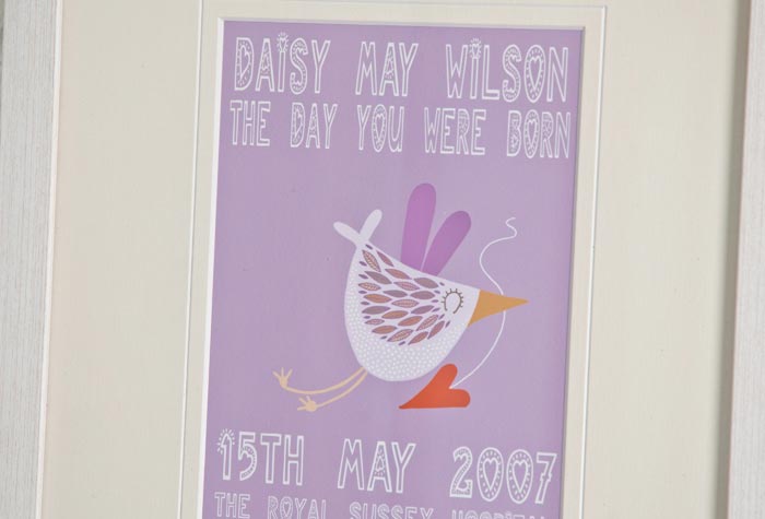 Personalised Print - Day You Were Born
