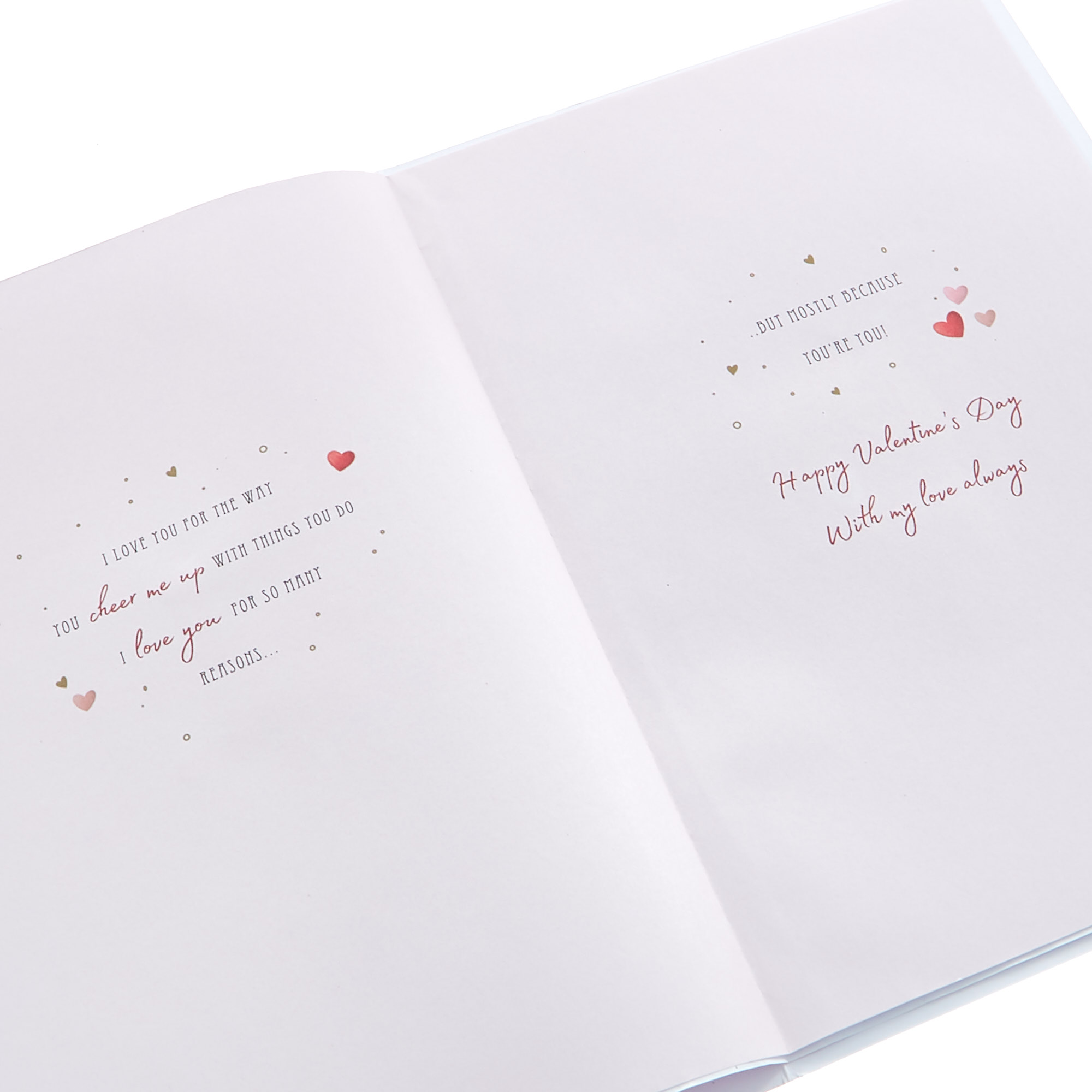 Valentine's Day Card - Here's To The One I Love 