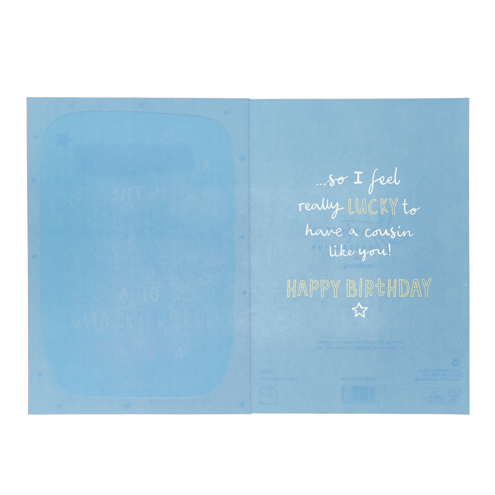 Cousin Relative & Friend Ultimate Combo Birthday Card