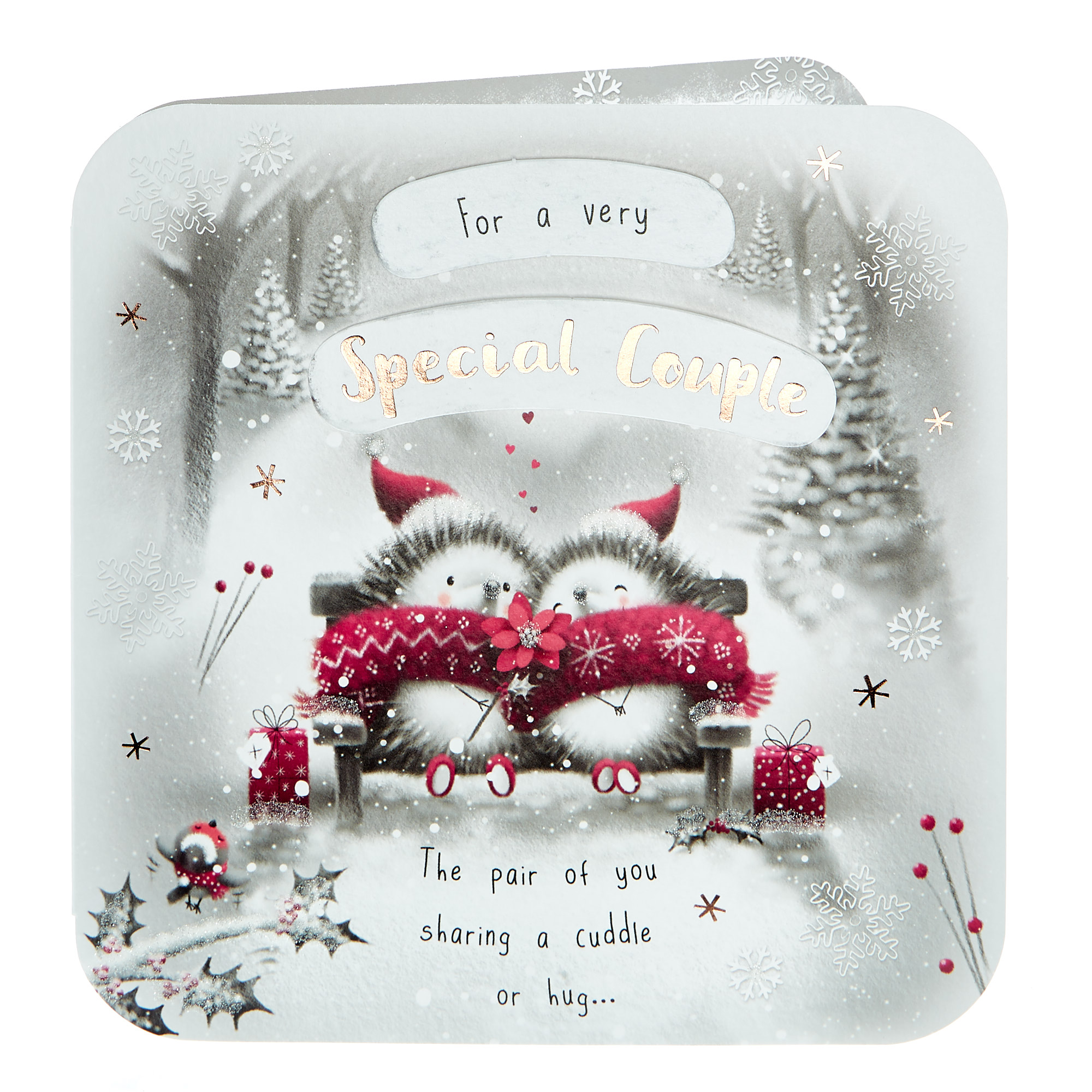 Exquisite Collection Christmas Card - Special Couple