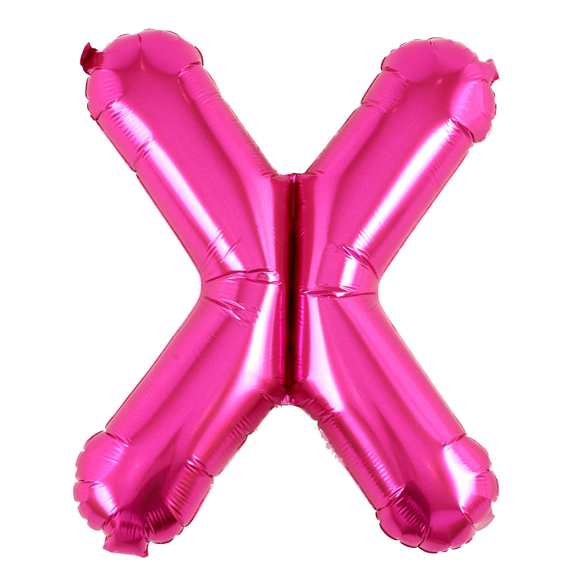 Pink Letter X Air-Inflated Balloon
