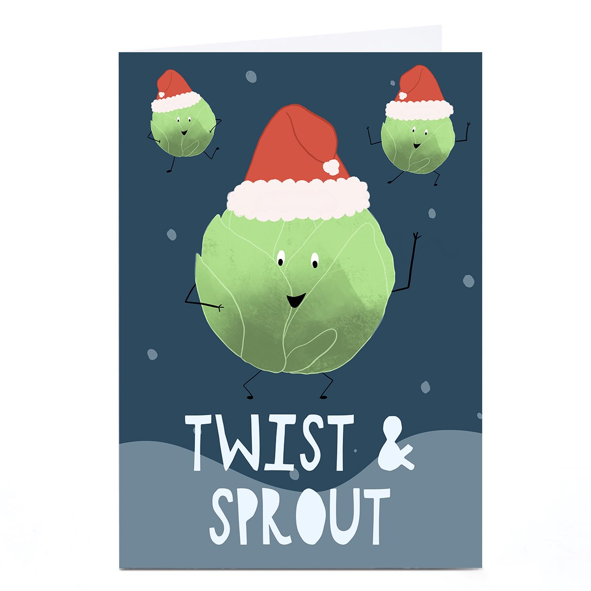 Personalised Phoebe Munger Christmas Card- Twist and Sprout