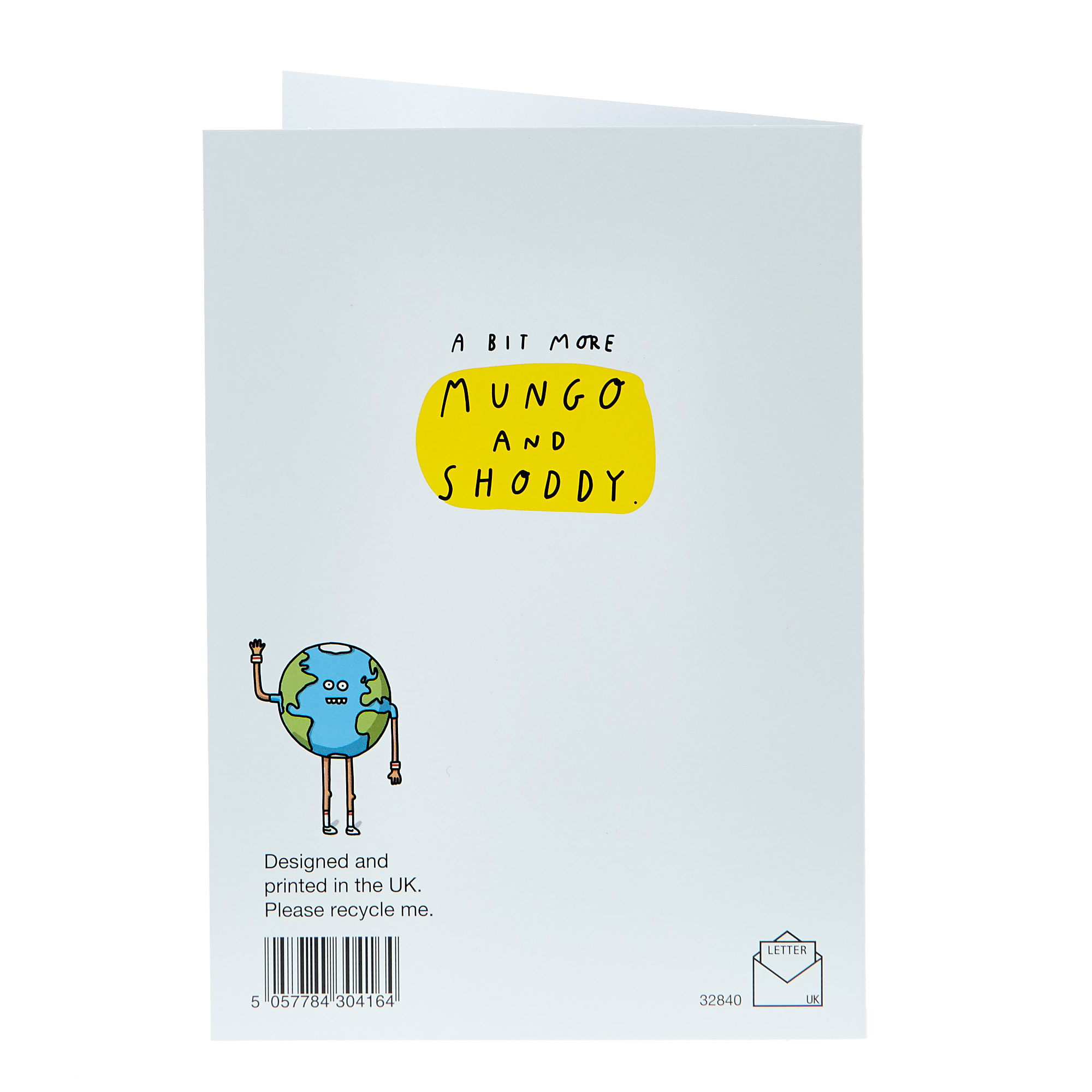 Mungo & Shoddy Card - Dave the Fish