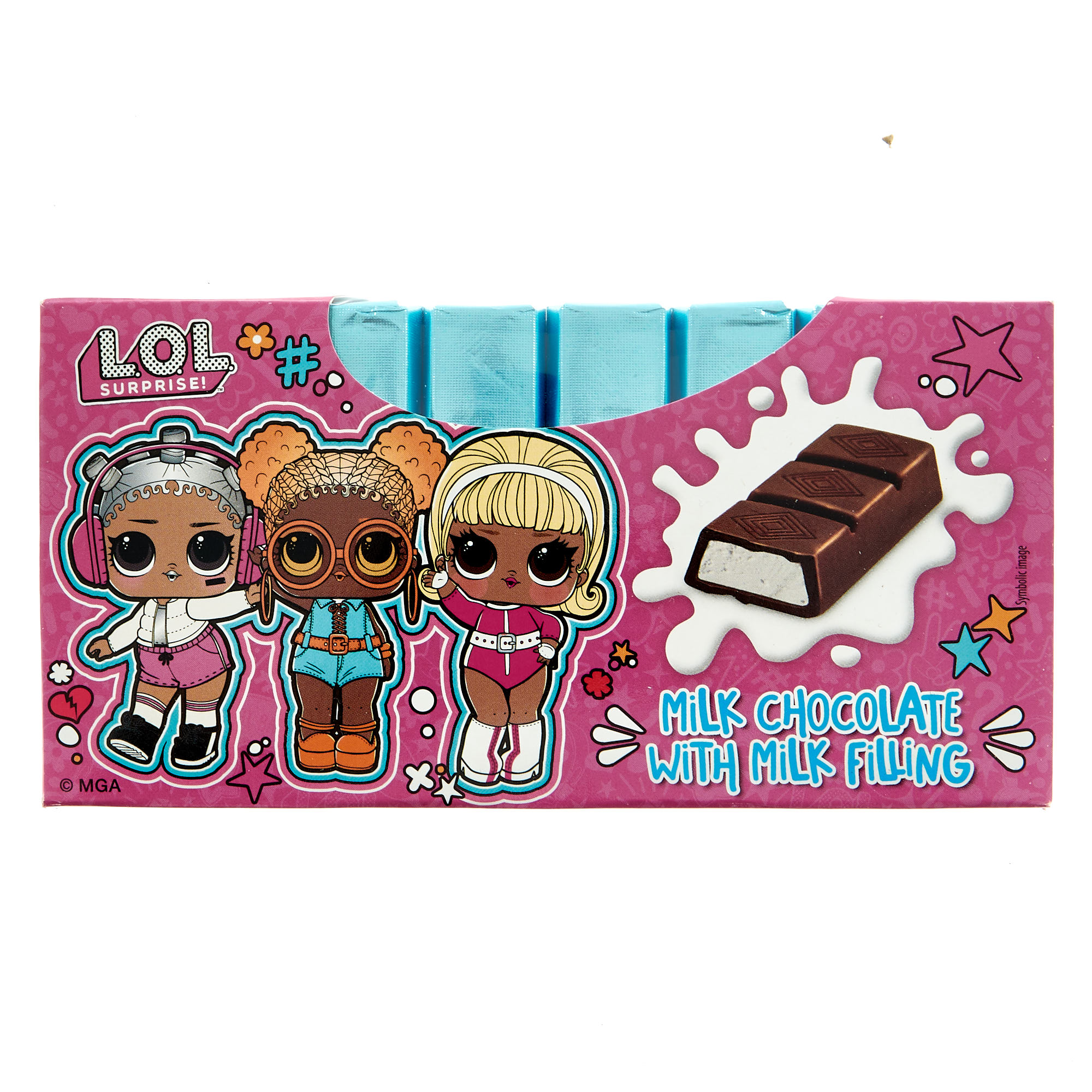 L.O.L. Surprise! Milk Filled Milk Chocolate Bars