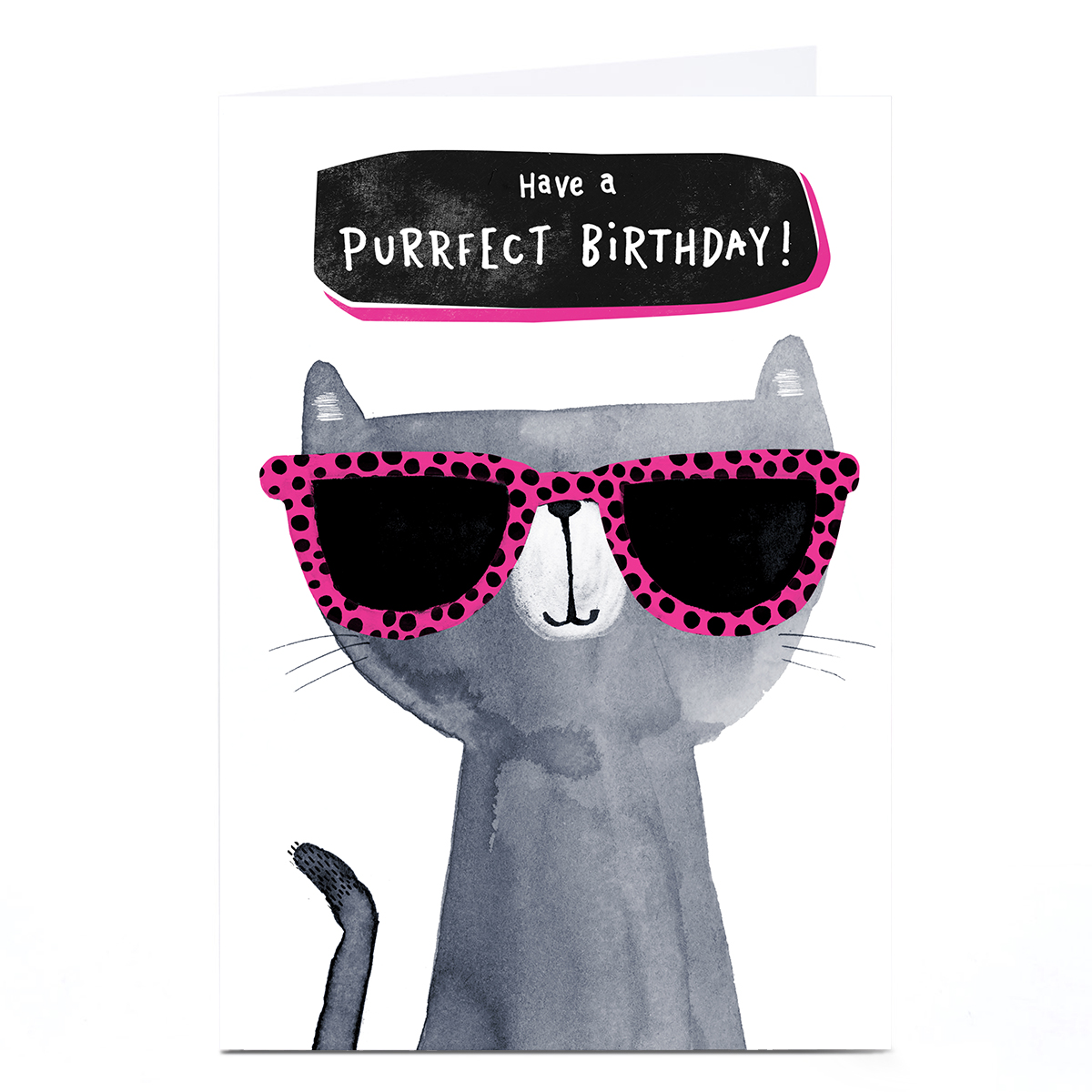Personalised Andrew Thornton Birthday Card - Purrfect Birthday!