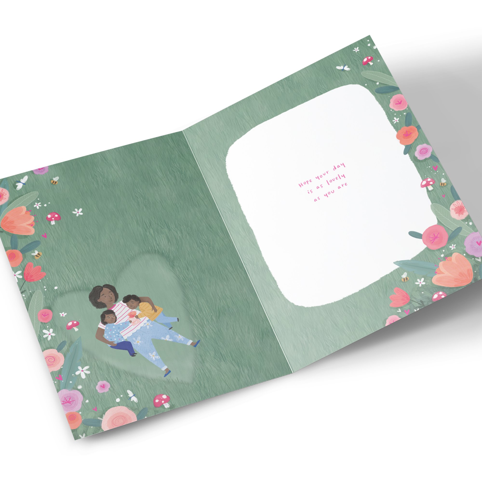 Mother's Day Card - A Big Hug From Both Of Us, Mum