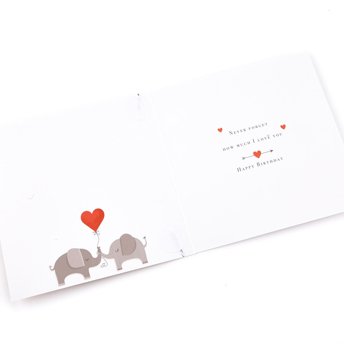 VIP Collection Birthday Card - Husband, Elephants