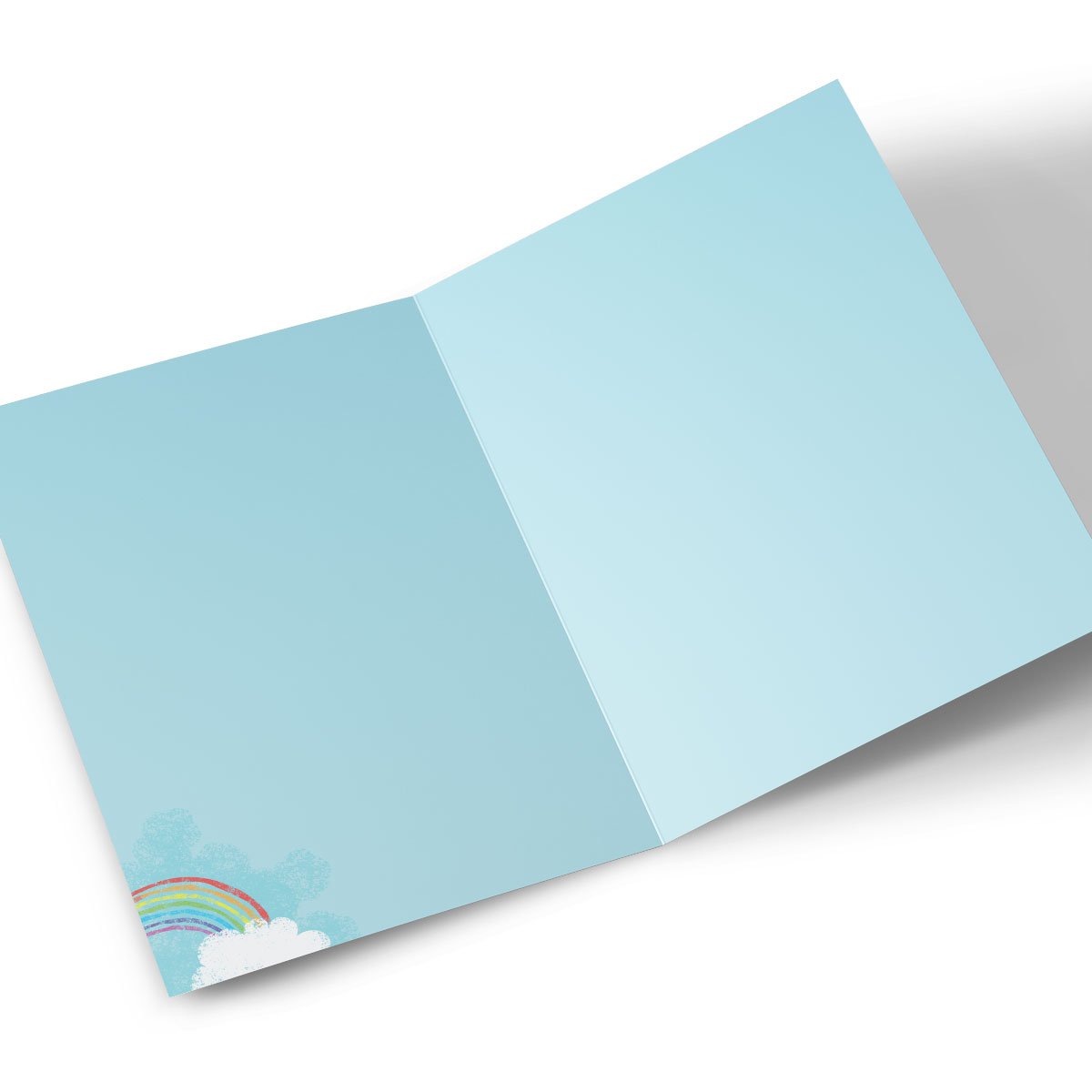 Personalised Sympathy Card - Rainbow Bridge 