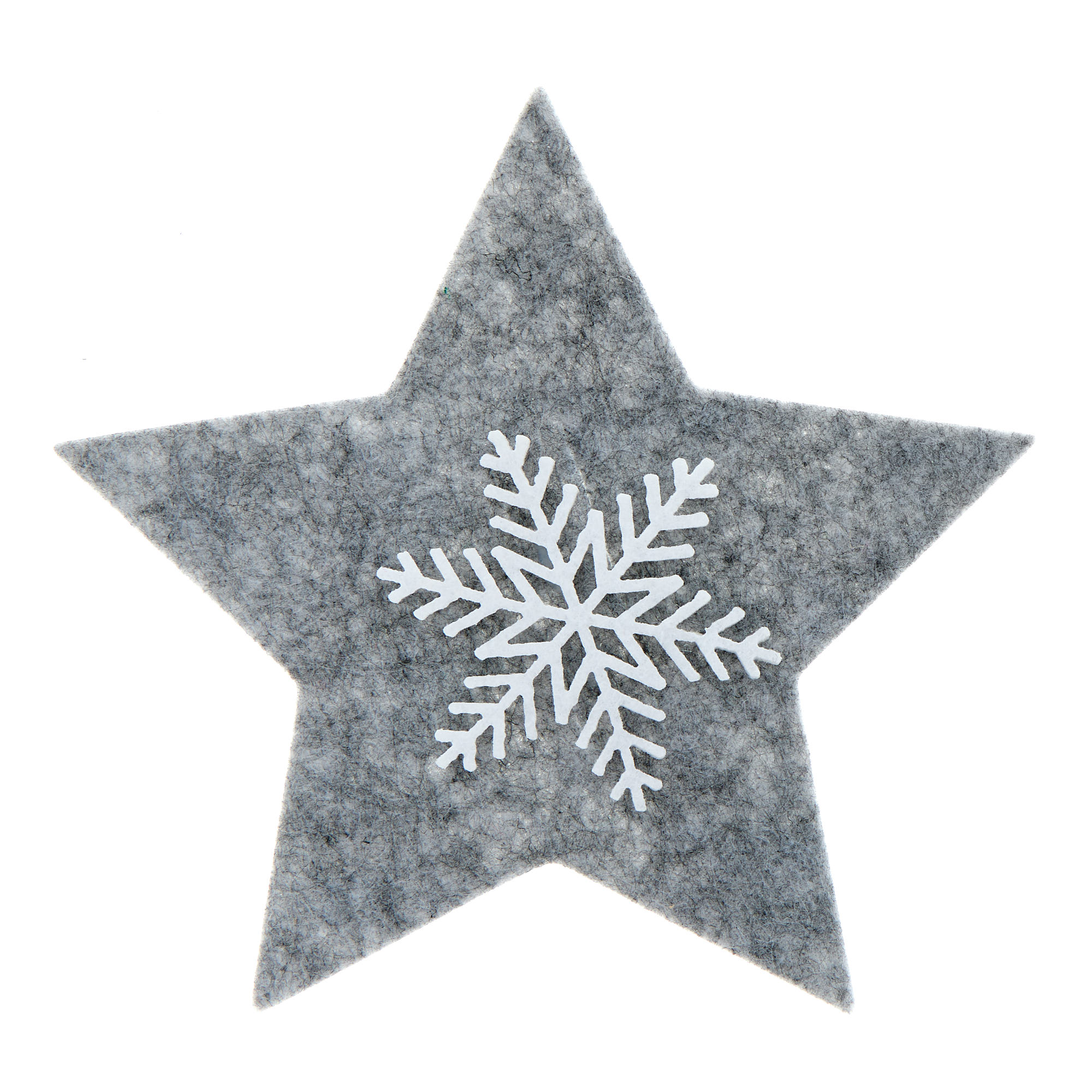 Felt Snowflake Cutlery Holders - Pack of 4