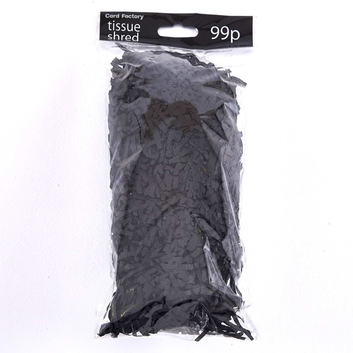 Black Shredded Tissue Paper