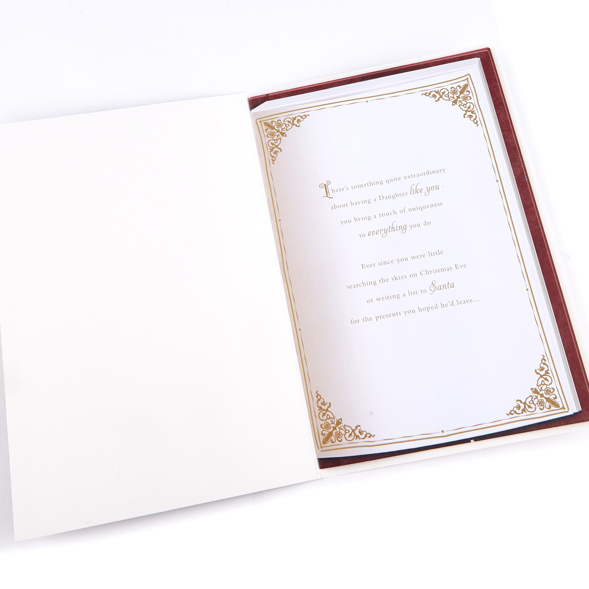 Christmas Card - Amazing Daughter, Book