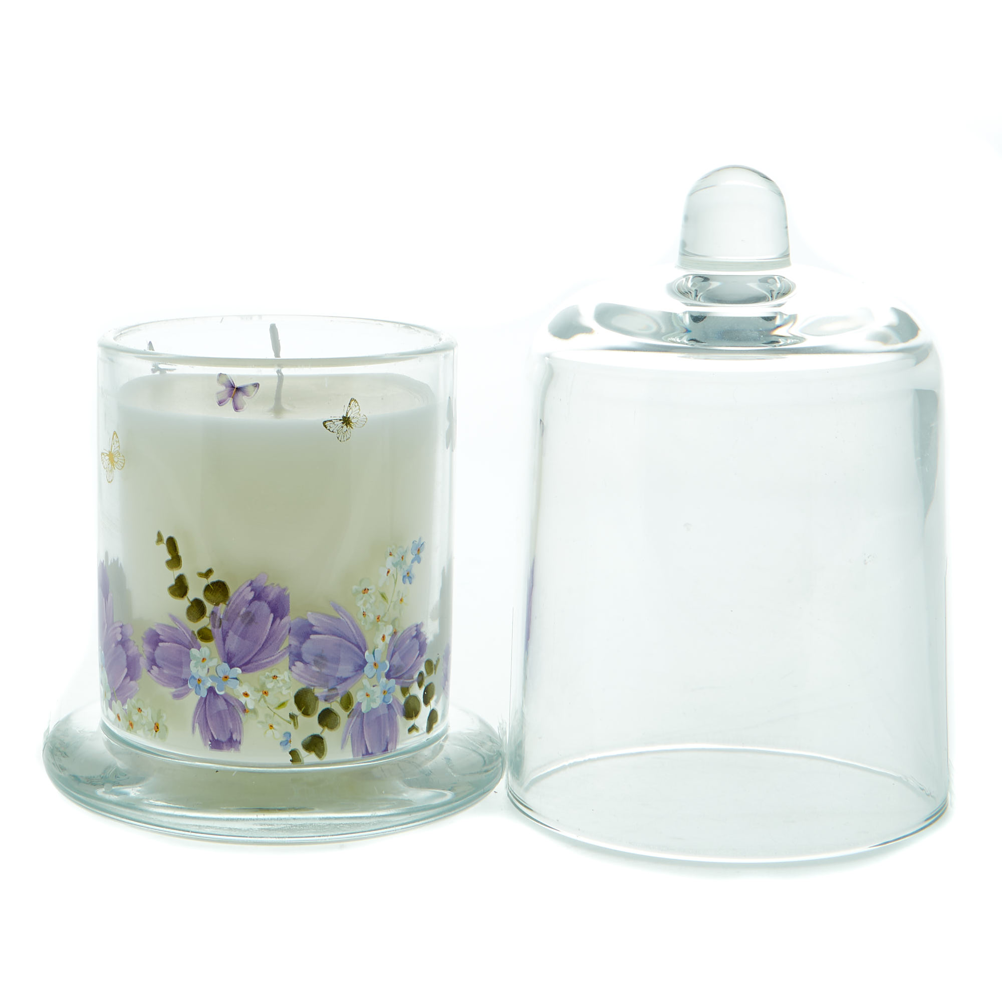 Jasmine Scented Candle In A Cloche