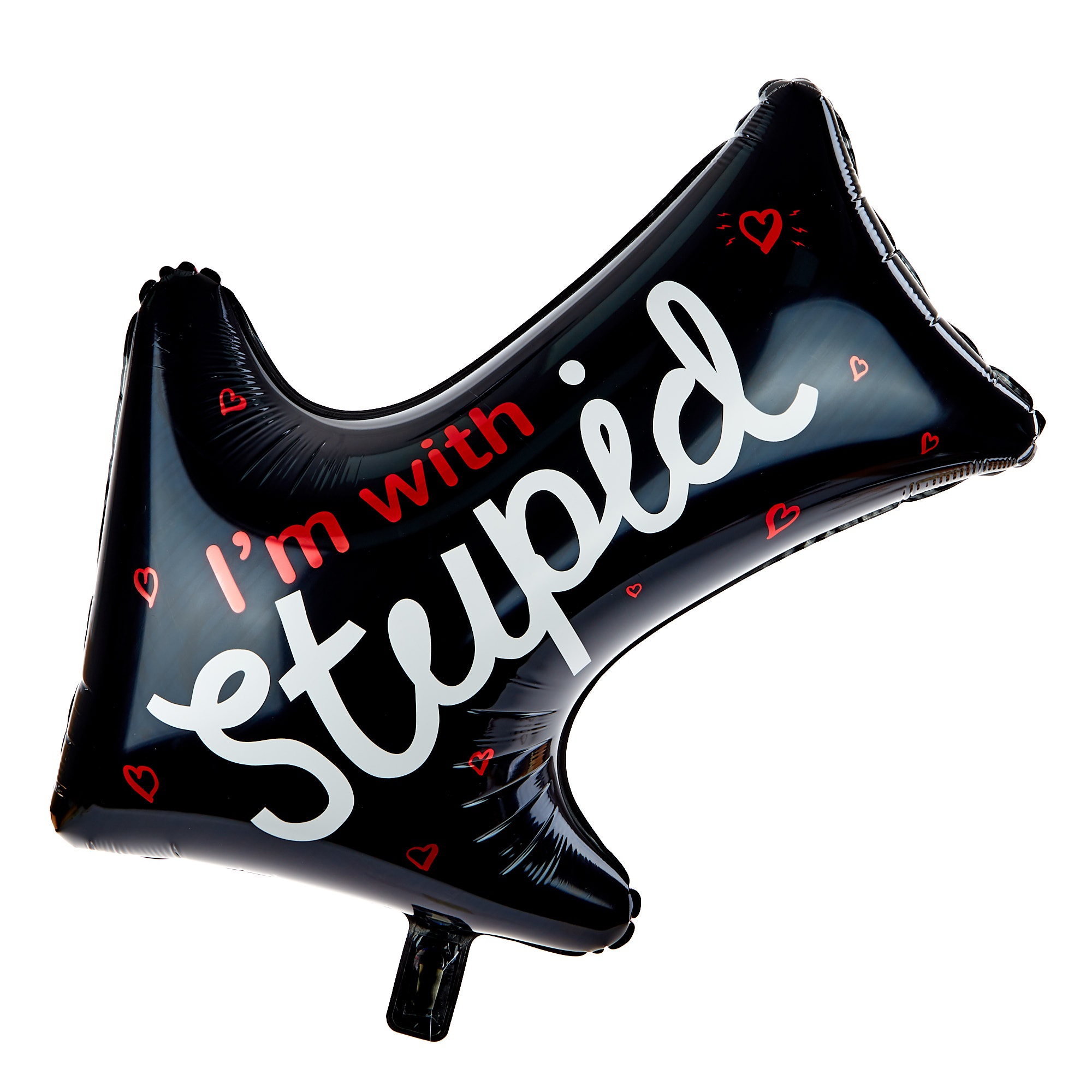 Sexy Or Stupid Arrow 25-Inch Foil Helium Balloon 