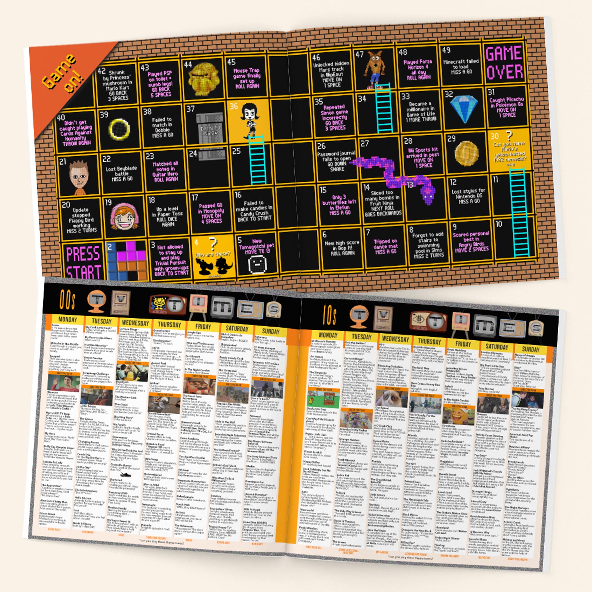 Personalised Book - Memory Lane 30th Birthday