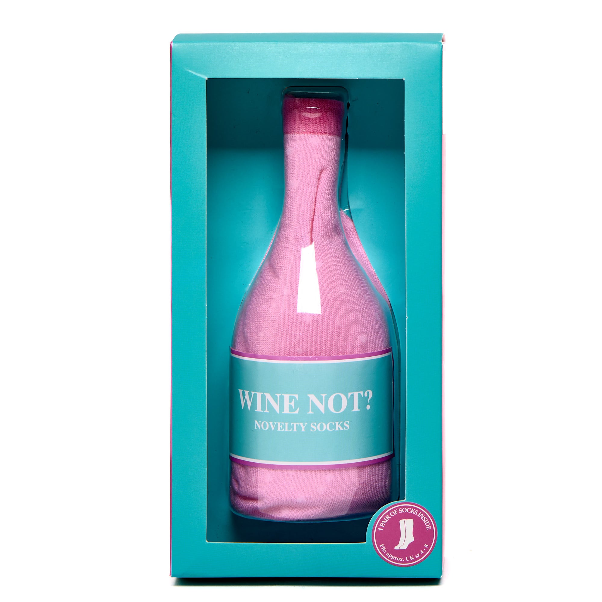 Wine Not Novelty Socks - 1 Pair