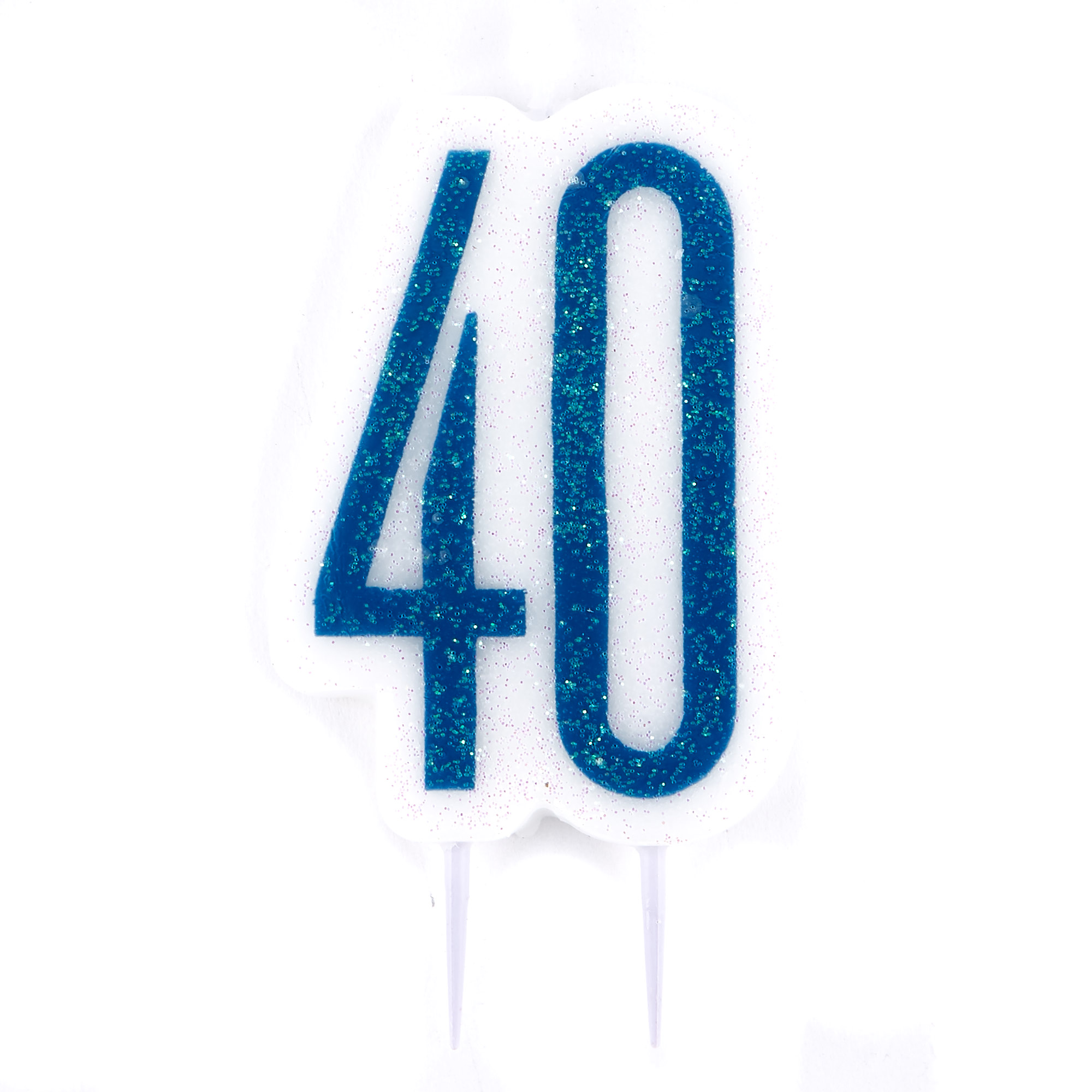 Blue 40th Birthday Party Accessories Kit - 11 Piece