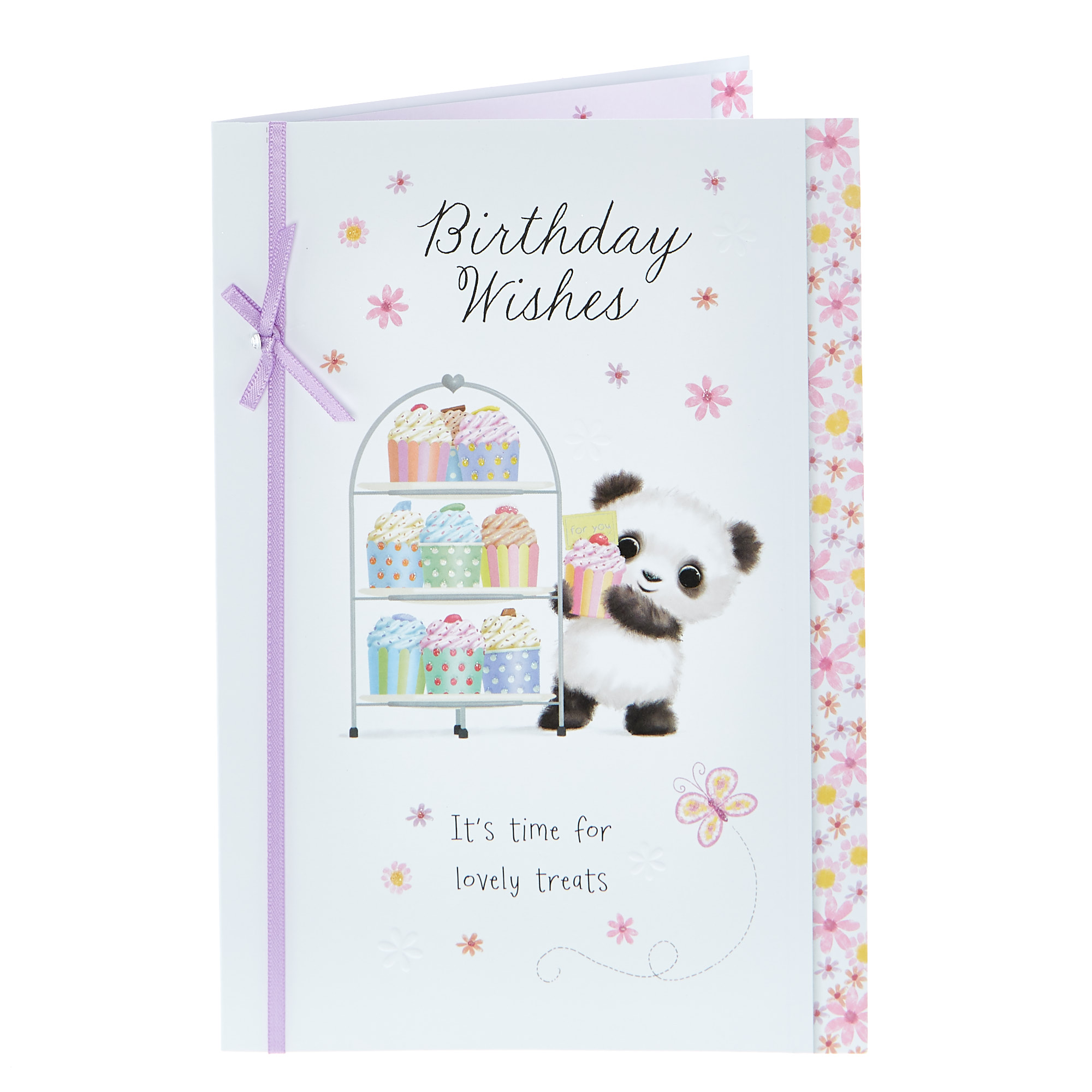Birthday Card - Panda, Lovely Treats 