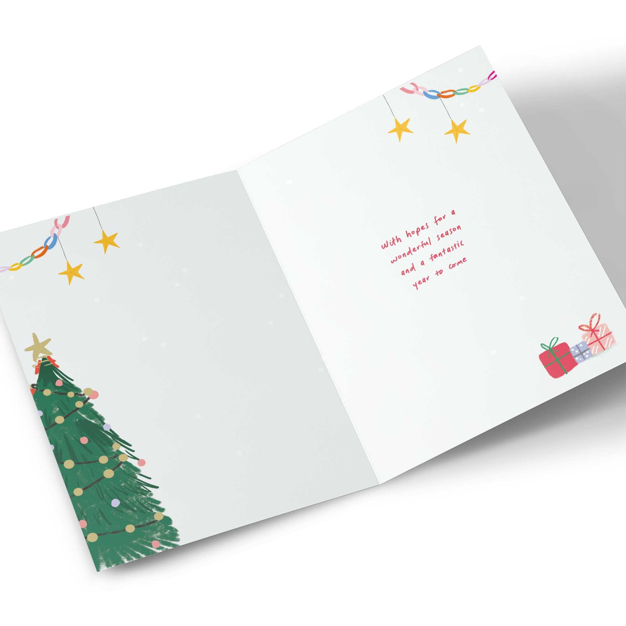 Christmas Card - A Wish To All The Family