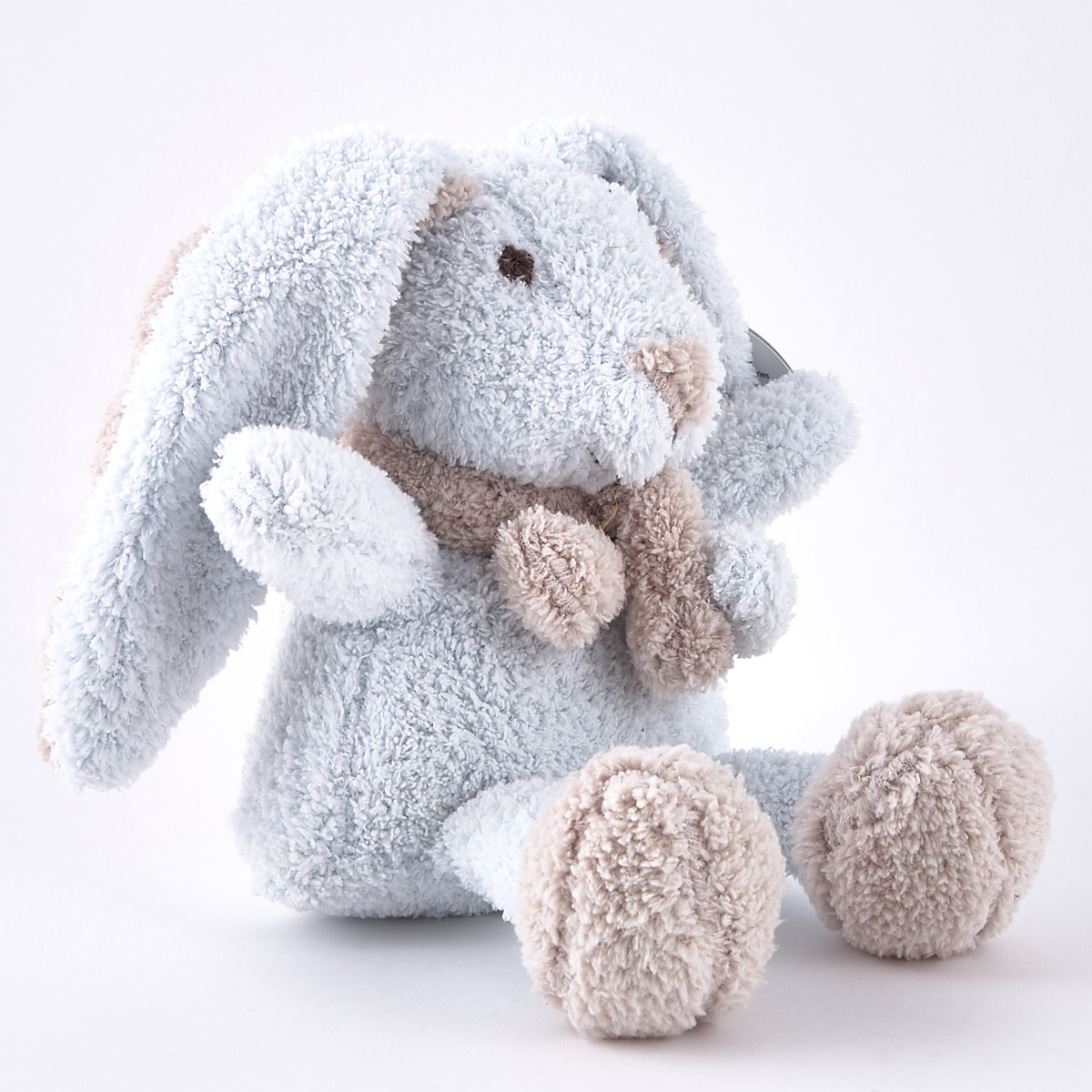 Tiny Treasures - Blue Rabbit Towel Plushie