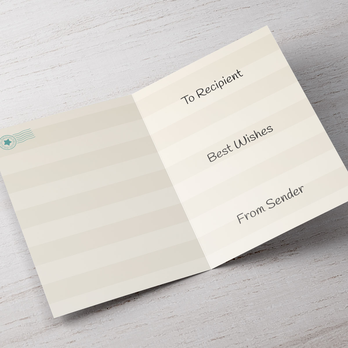 Personalised Hugs Bear Card - Sending Hugs And Kisses