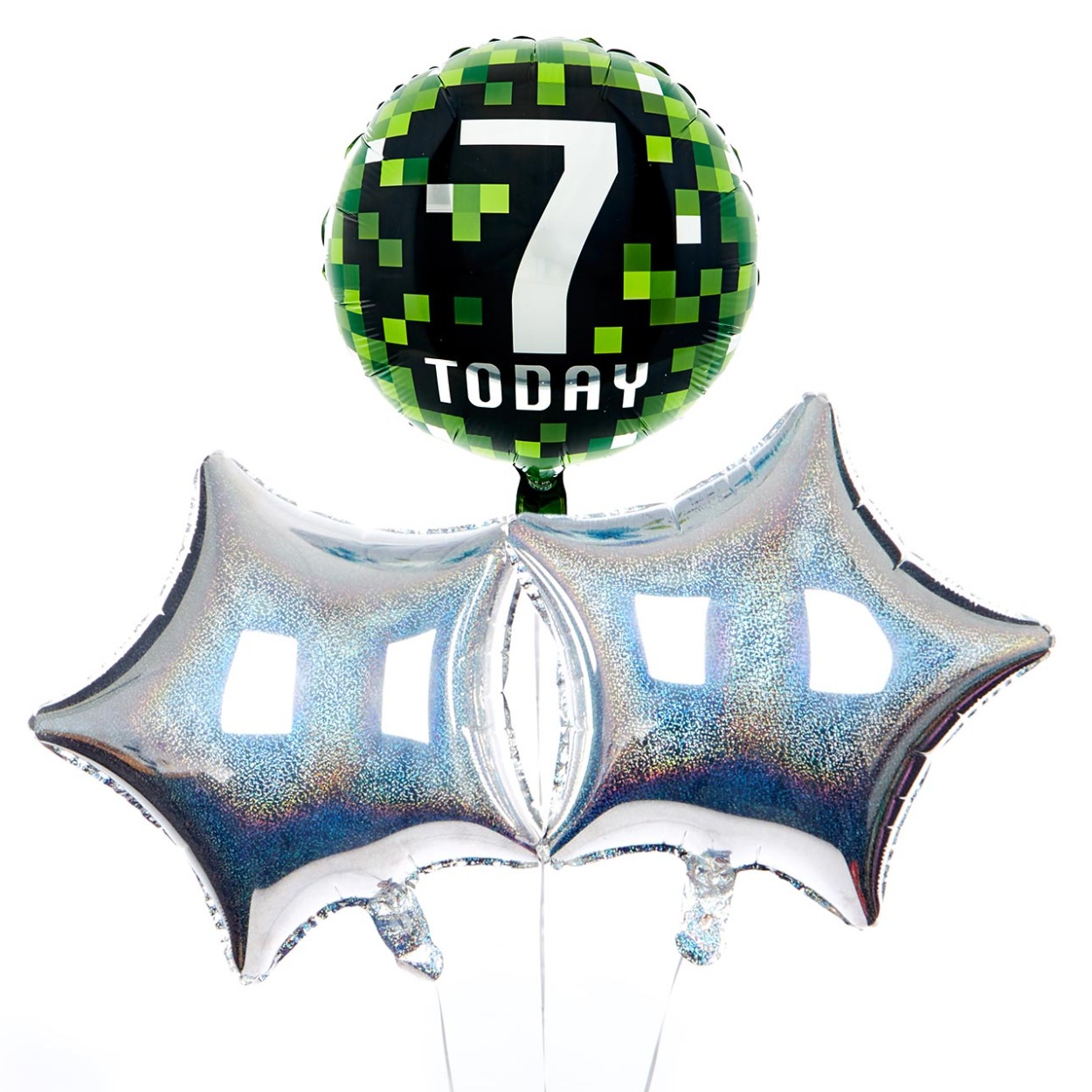 7 Today Birthday Balloon Bouquet - DELIVERED INFLATED!