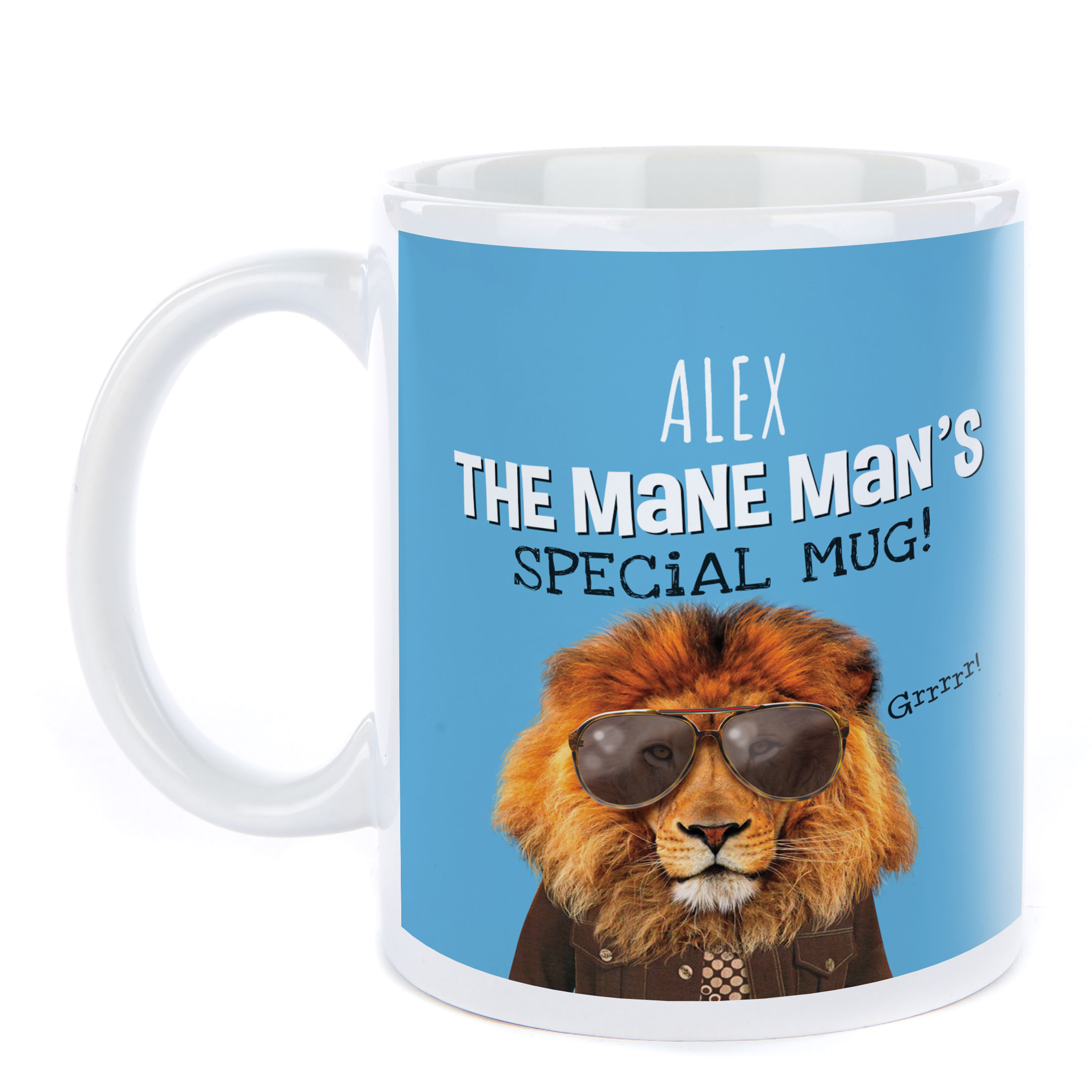 Personalised Pink Pet Shop Mug - The Mane Man