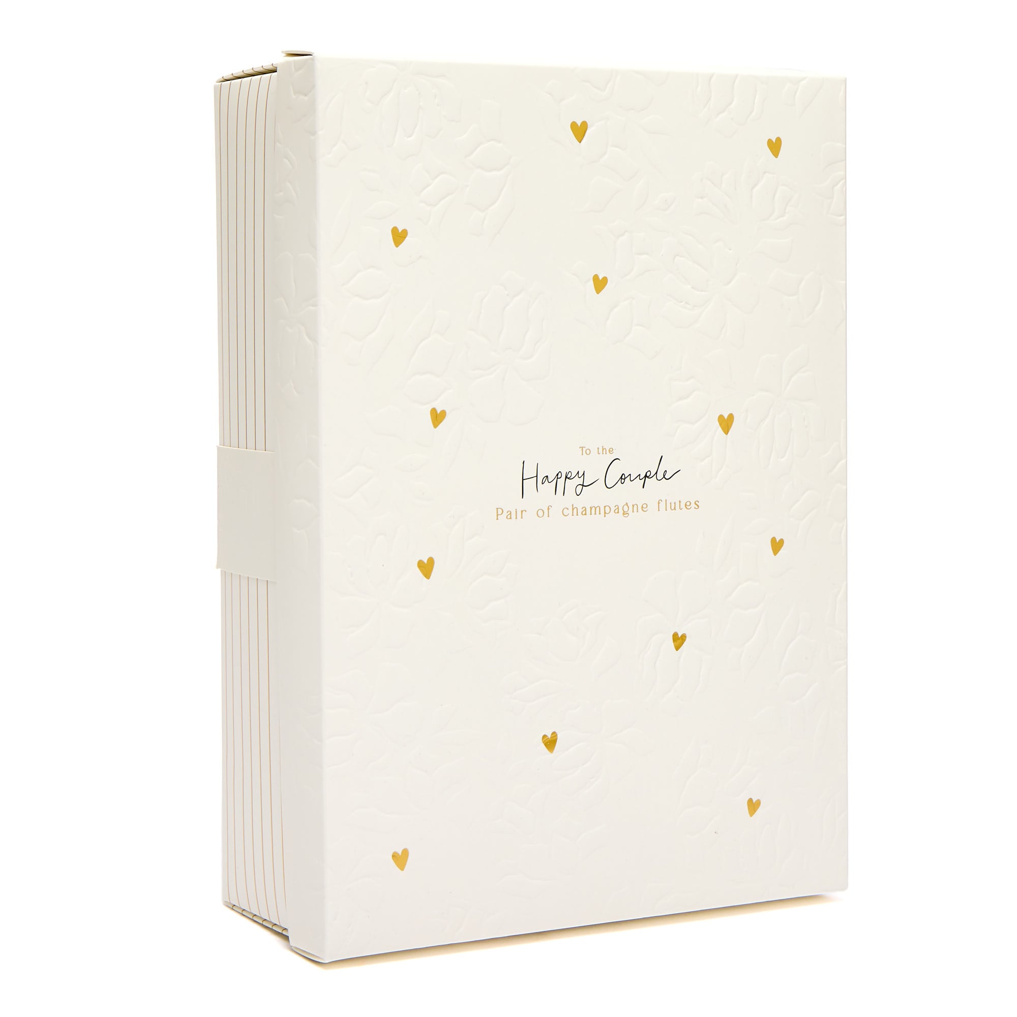 To The Happy Couple Champagne Flutes