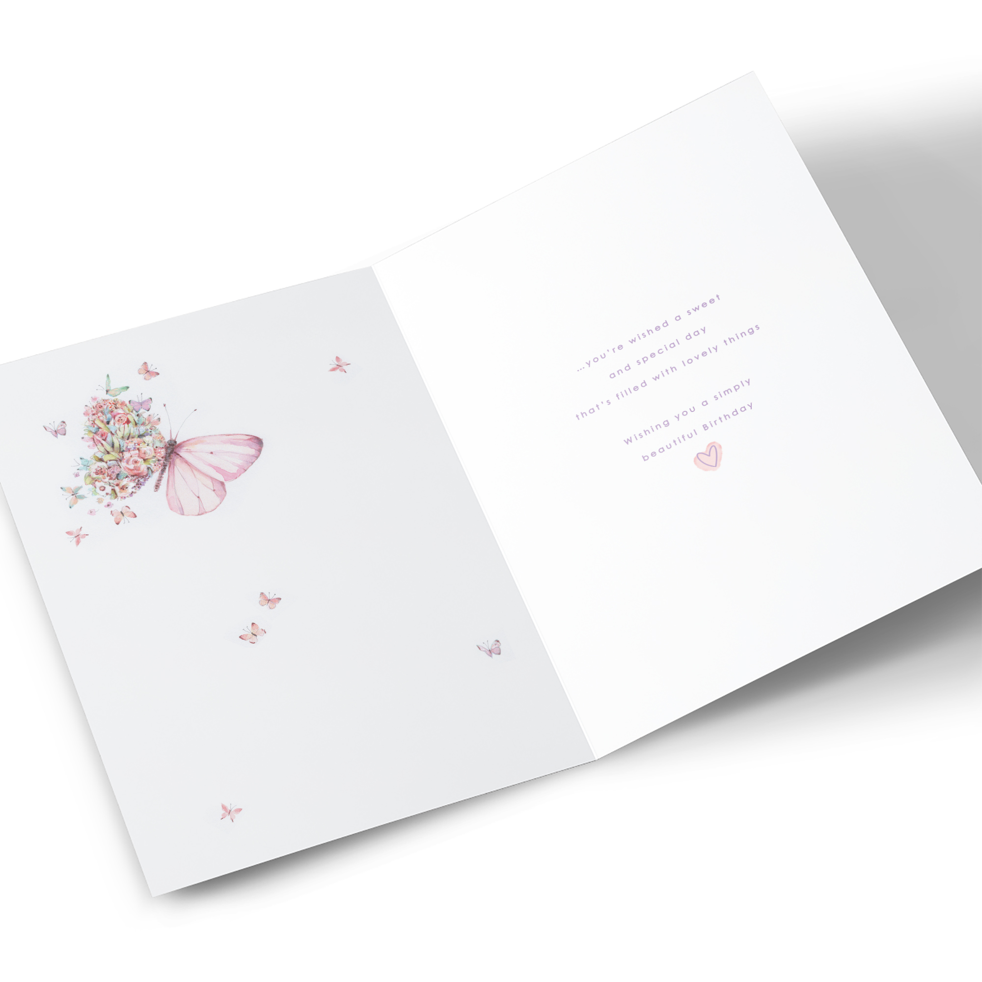 Birthday Card - Butterfly Birthday Wishes For You 