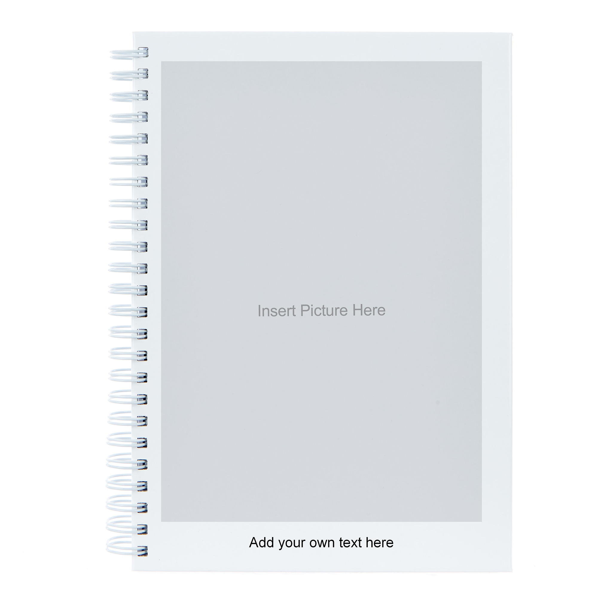 Photo Business Notebook - One Photo White Border