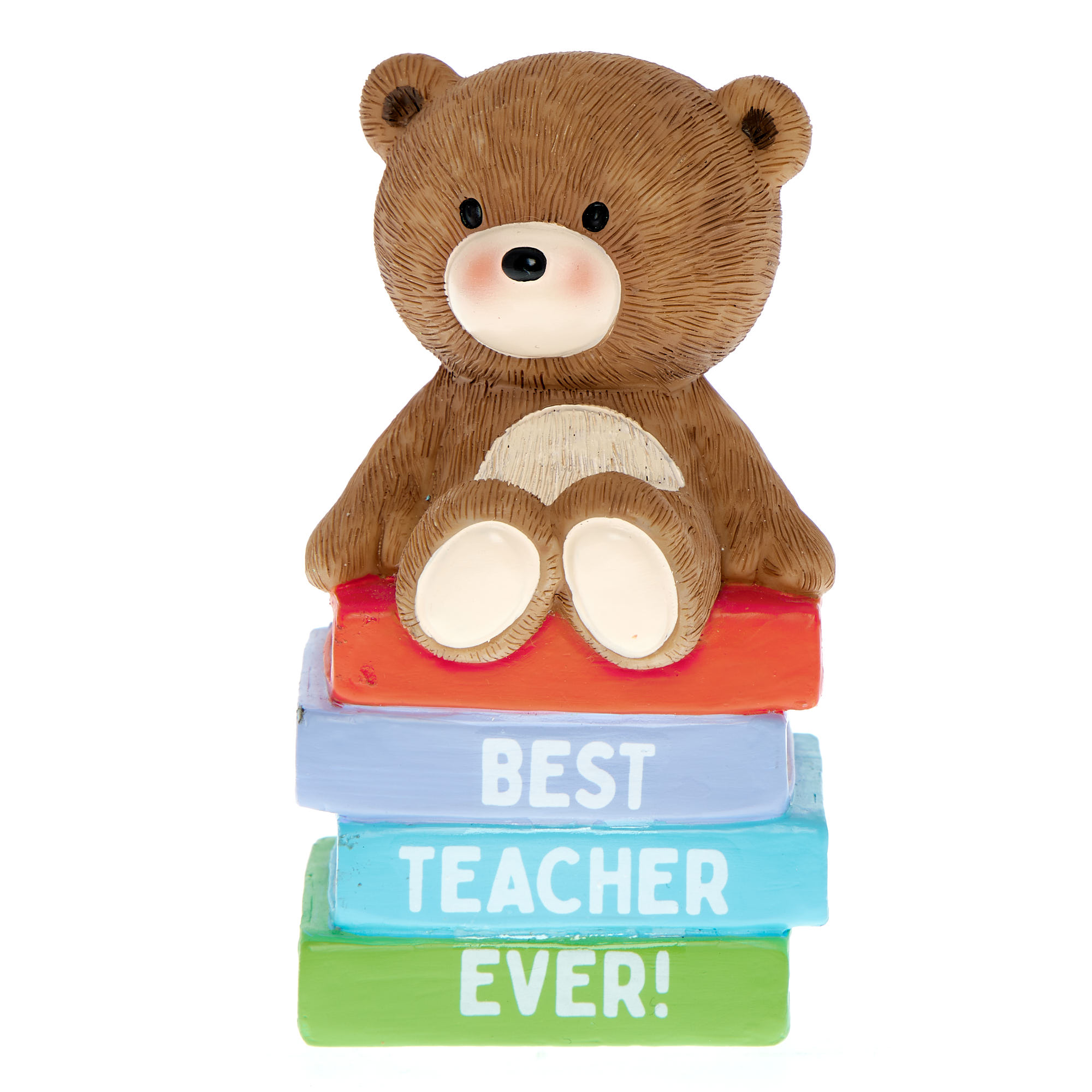Hugs Best Teacher Ever Resin Ornament