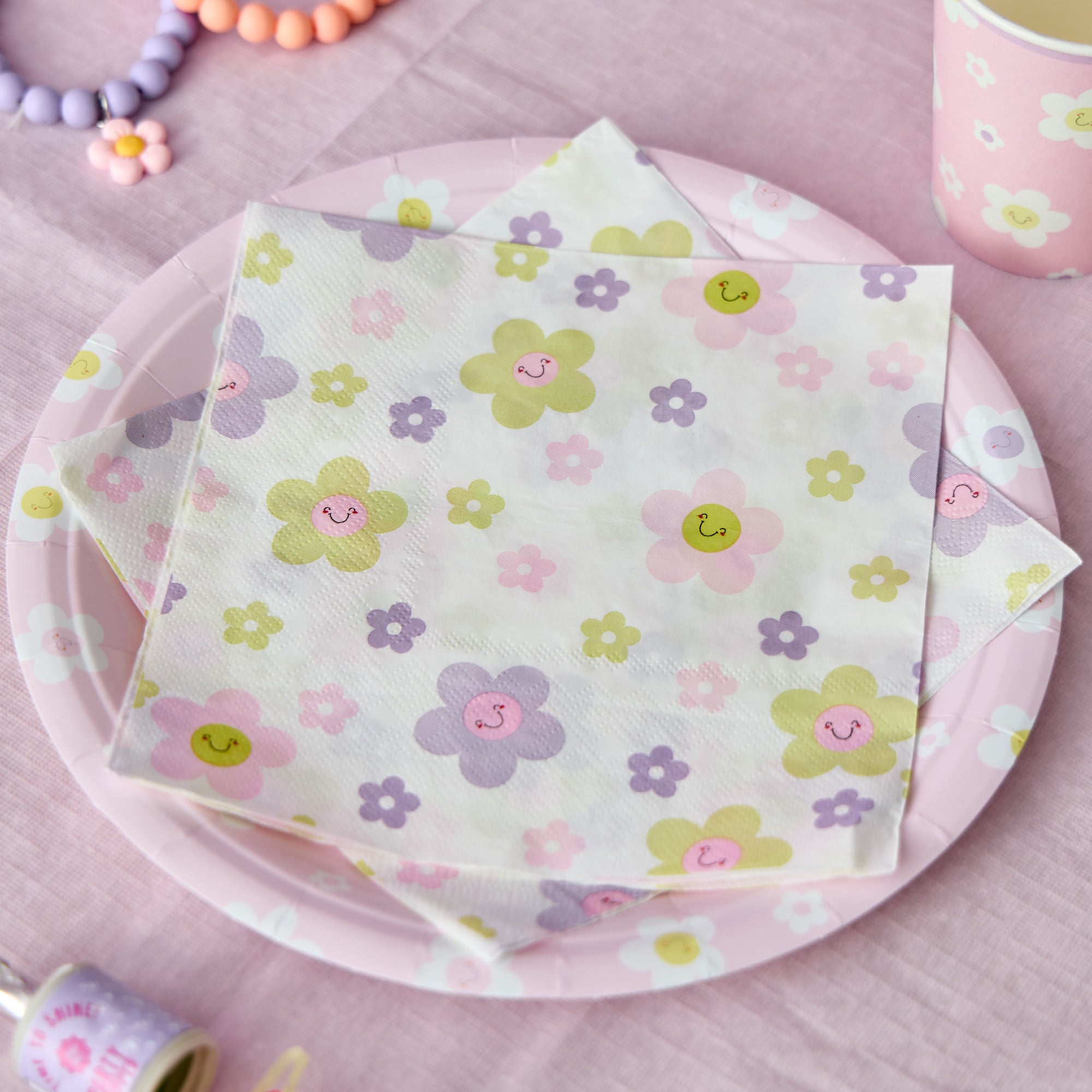 Daisy Paper Napkins - Pack of 20