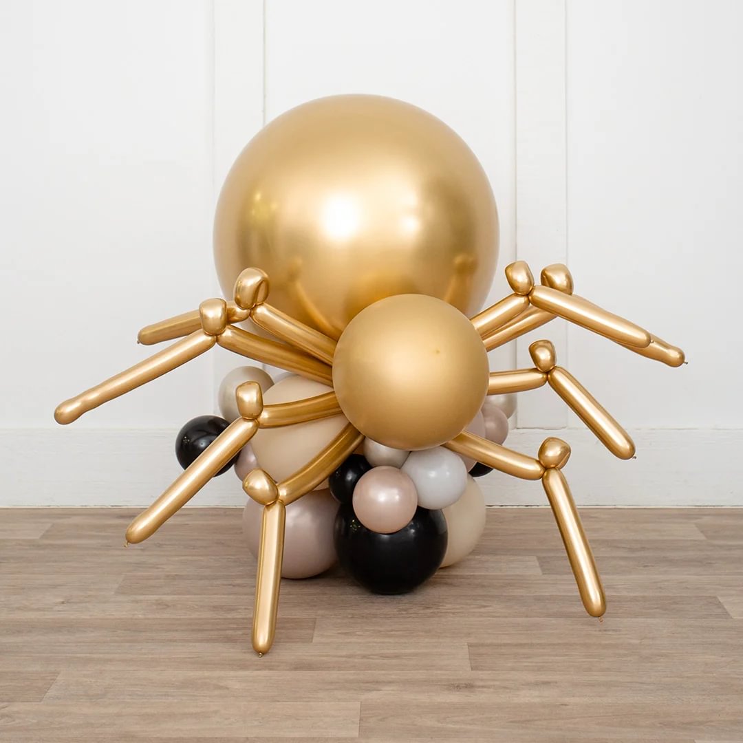 Gold Spider Bubble Stack - Delivered Inflated!
