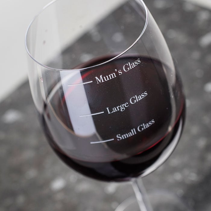 Engraved Giant Wine Glass - Giant Measures
