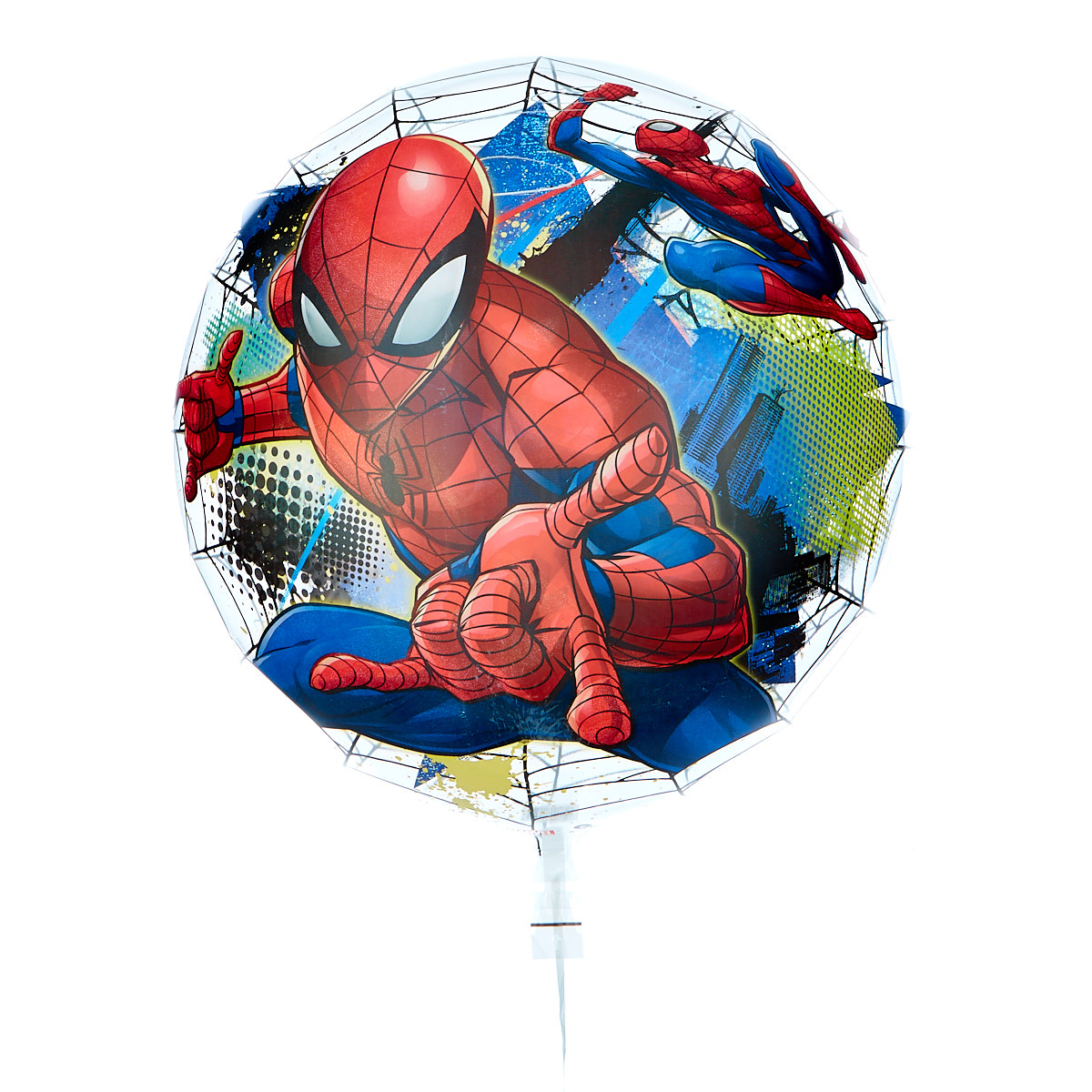 22-Inch Bubble Balloon - Marvel's Spider-Man - DELIVERED INFLATED!