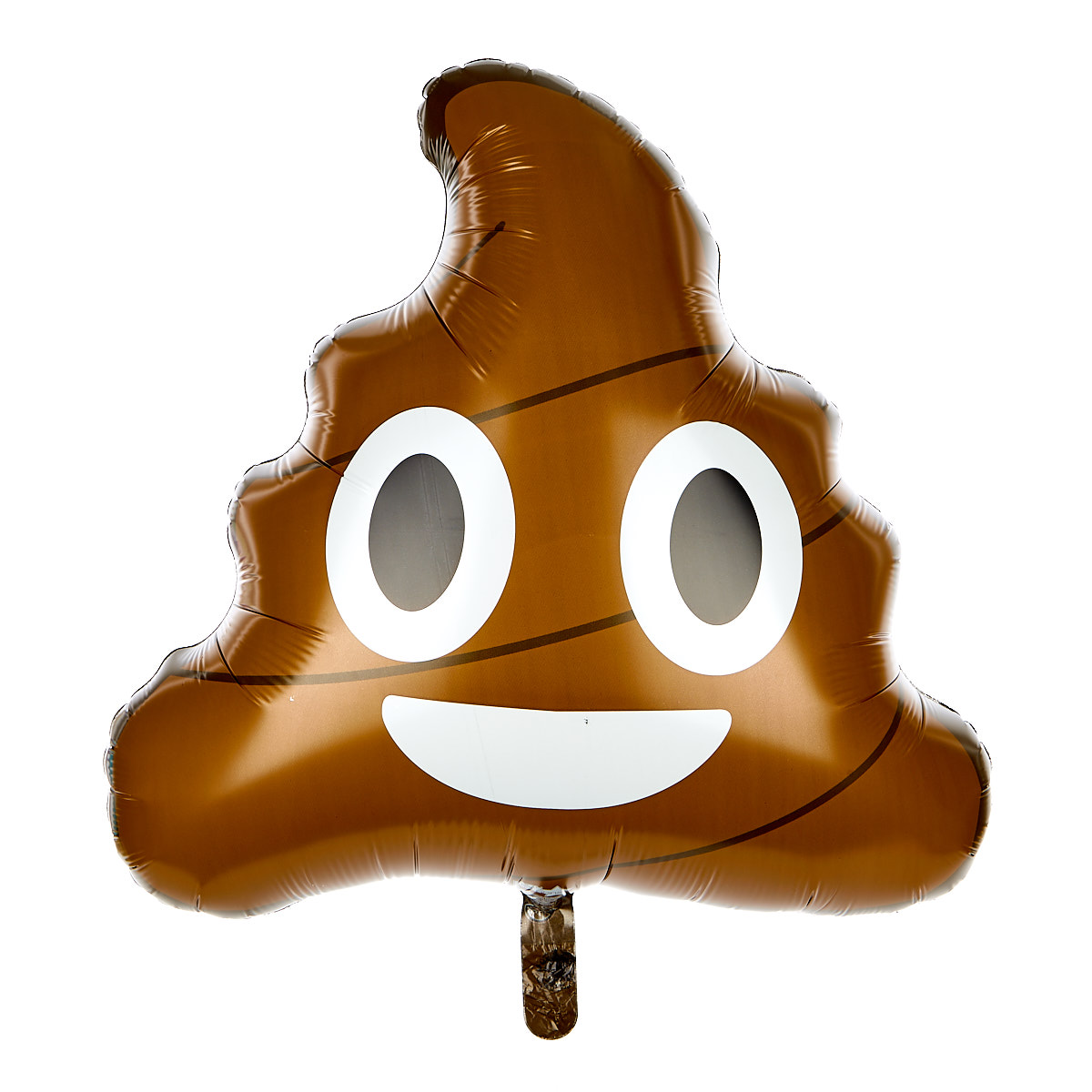 Poo Emoticon 20-Inch Foil Helium Balloon