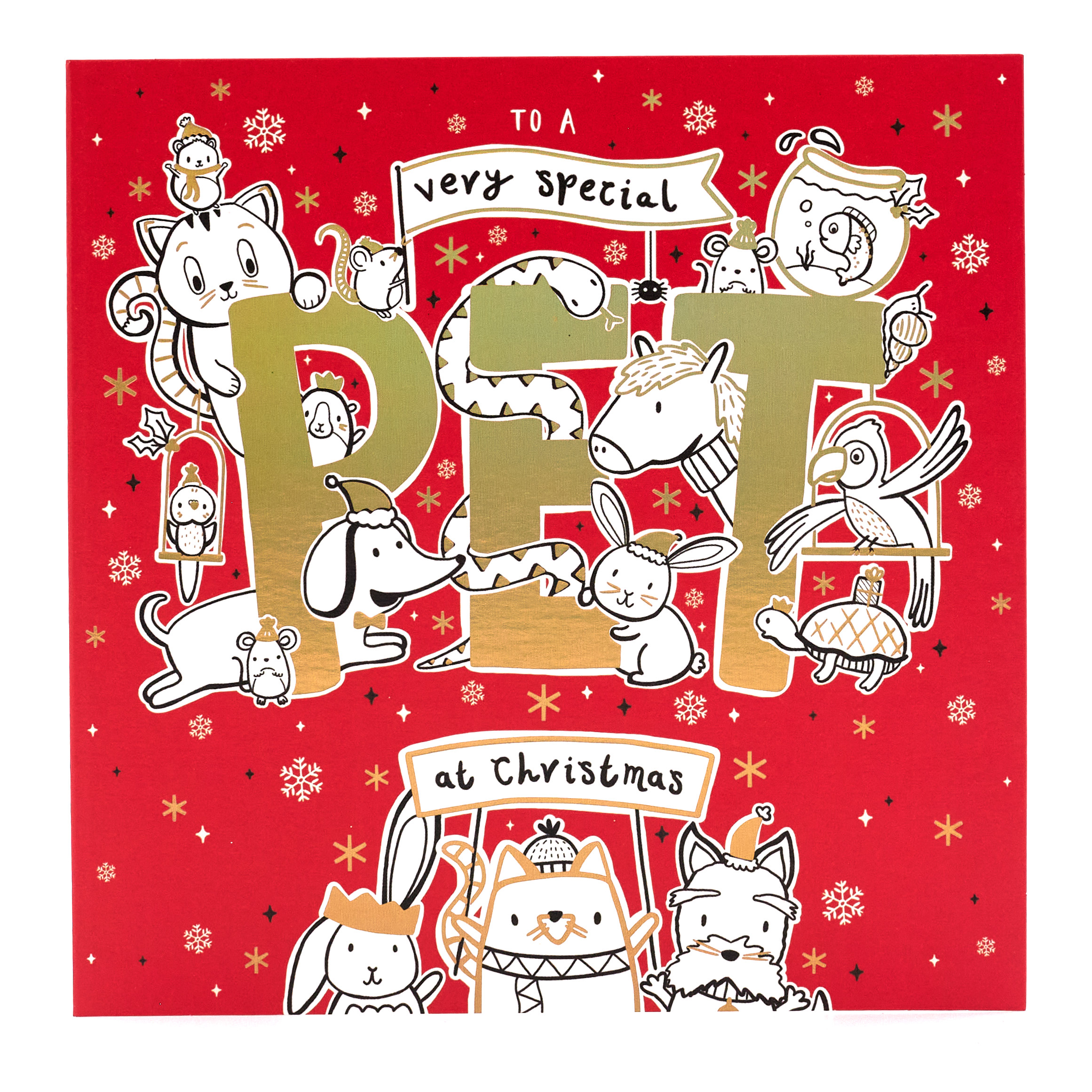 Christmas Card - To A Very Special Pet