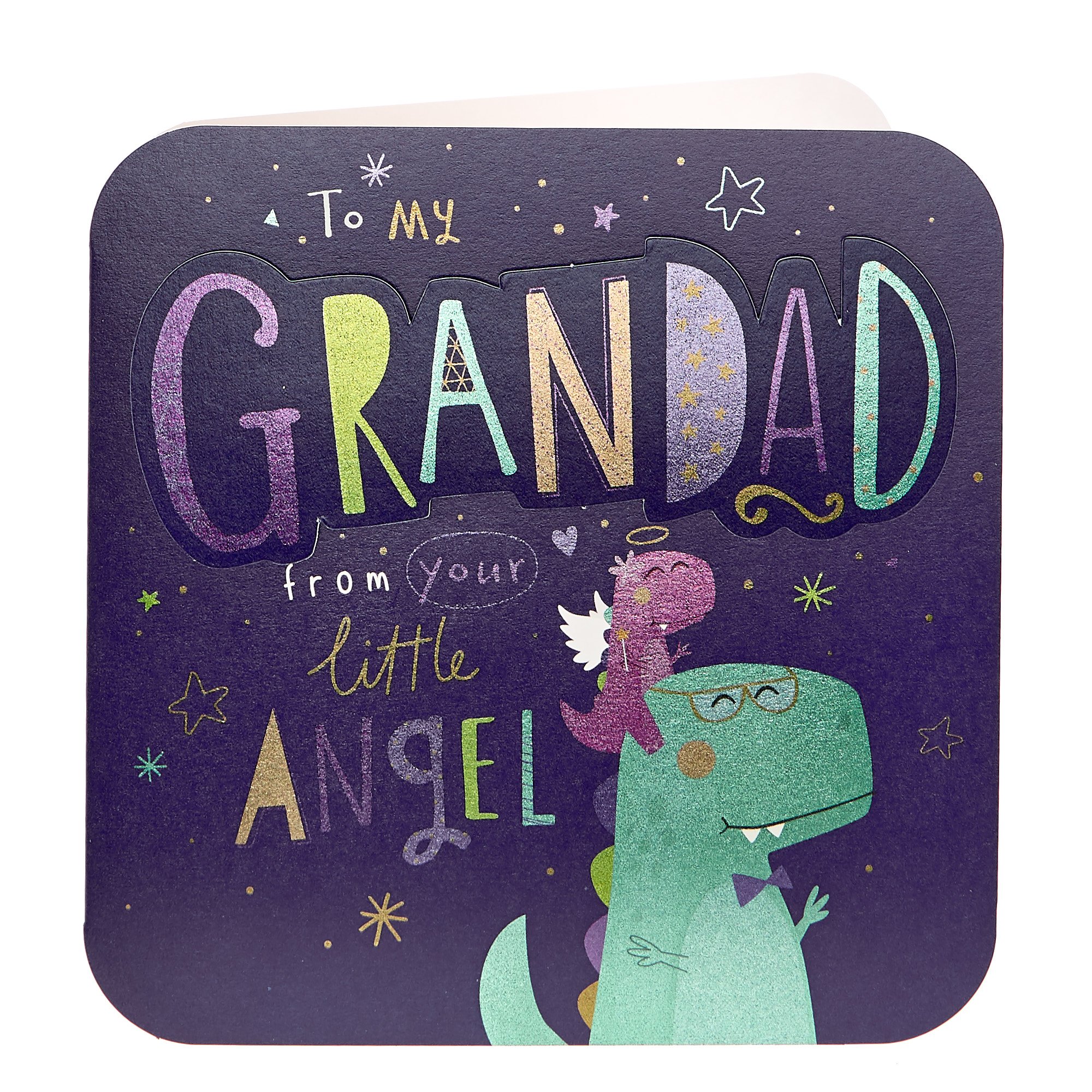 VIP Collection Father's Day Card - Grandad, Little Angel