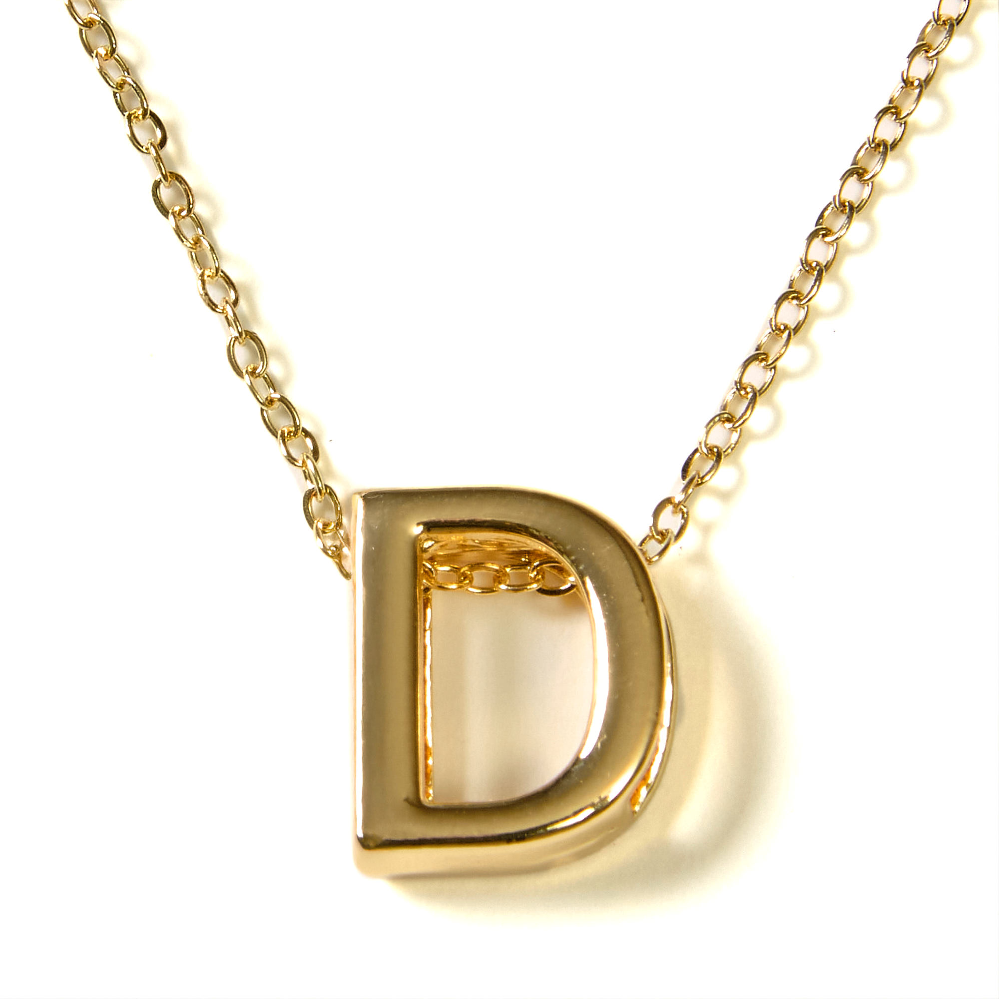 Pretty Personal Monogram Necklace - Choose Your Letter