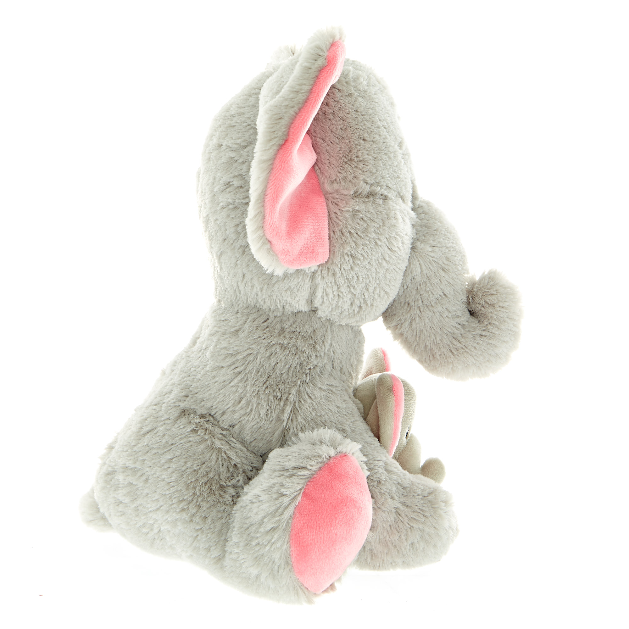 Mother & Baby Elephant Soft Toy